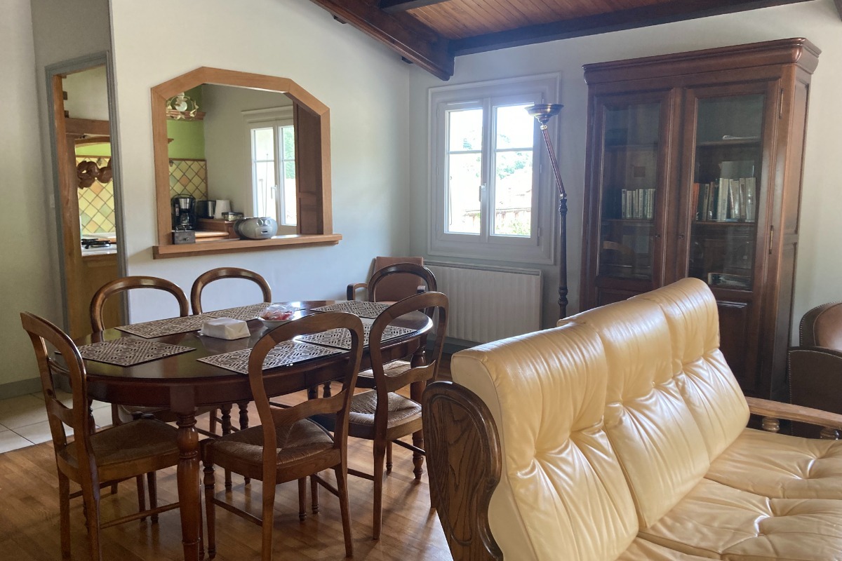 SALLE A MANGER SALON OUVERT SUR CUISINE