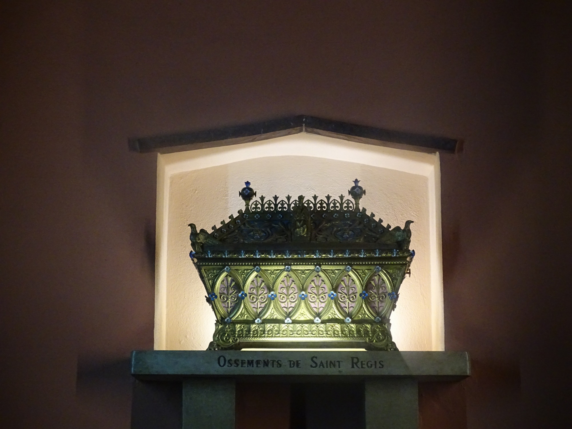 Châsse reliques St régis