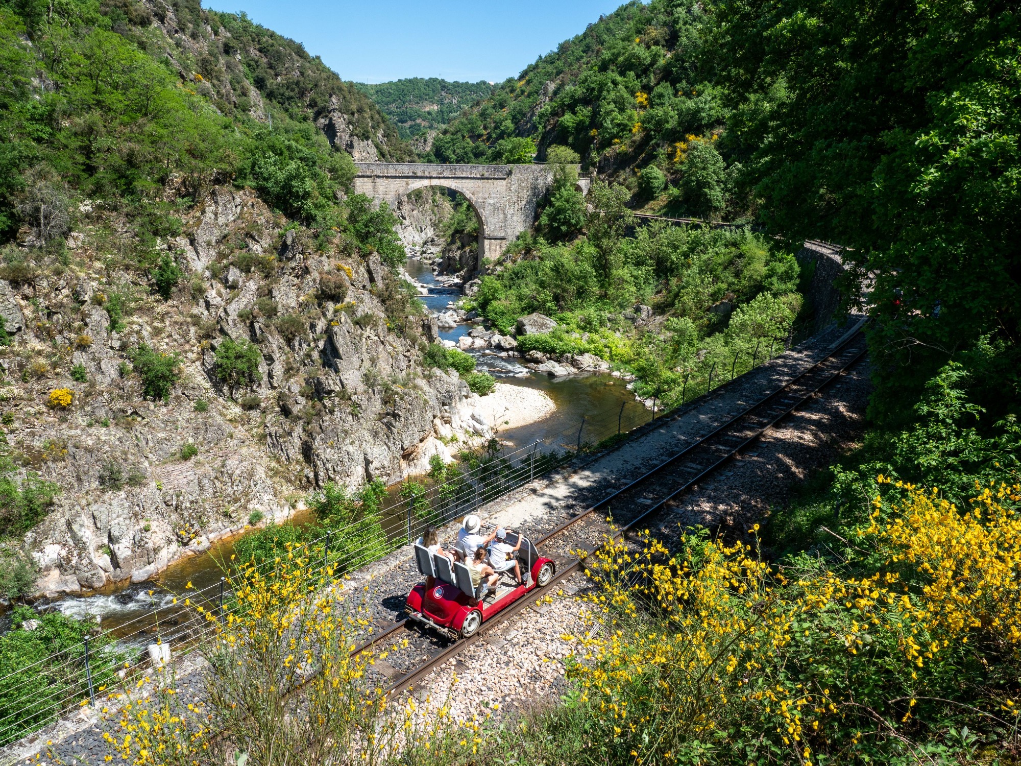 Velorail des Gorges du Doux
