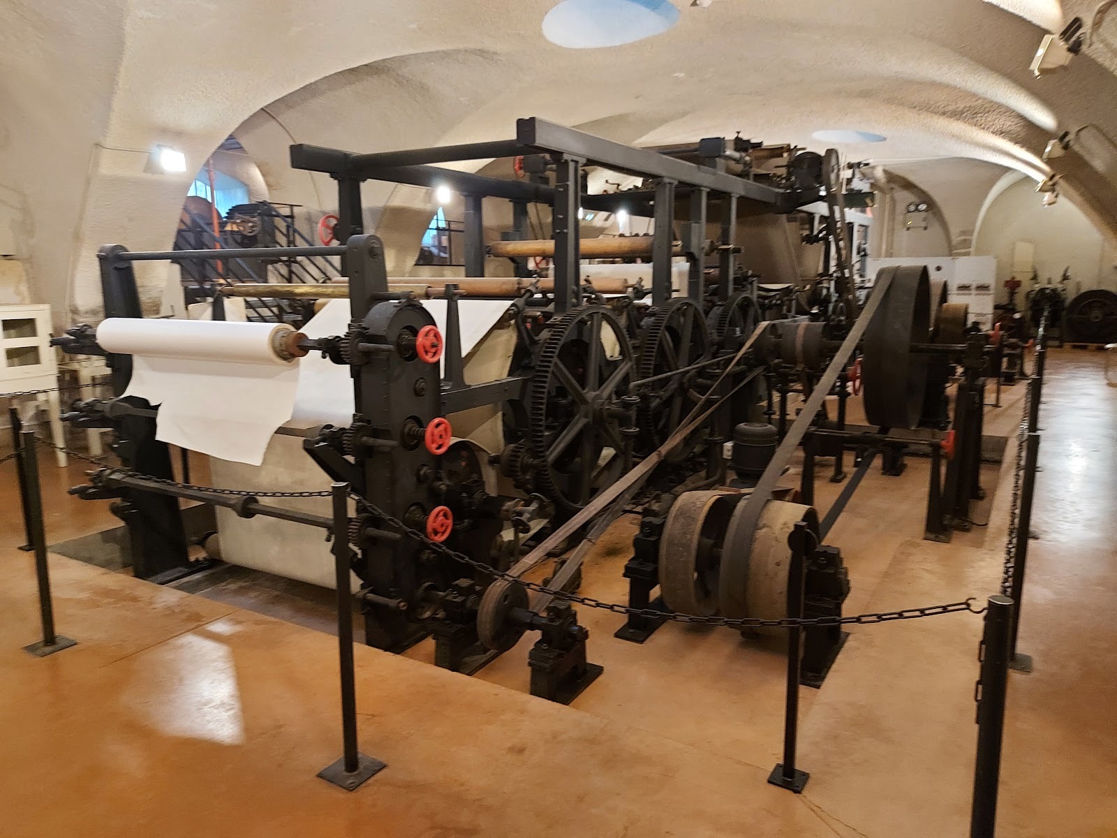 Machine à papier, Musée des Papeteries Canson et Montgolfier