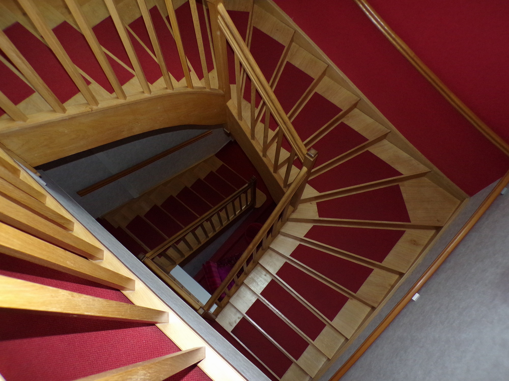 escalier chambres