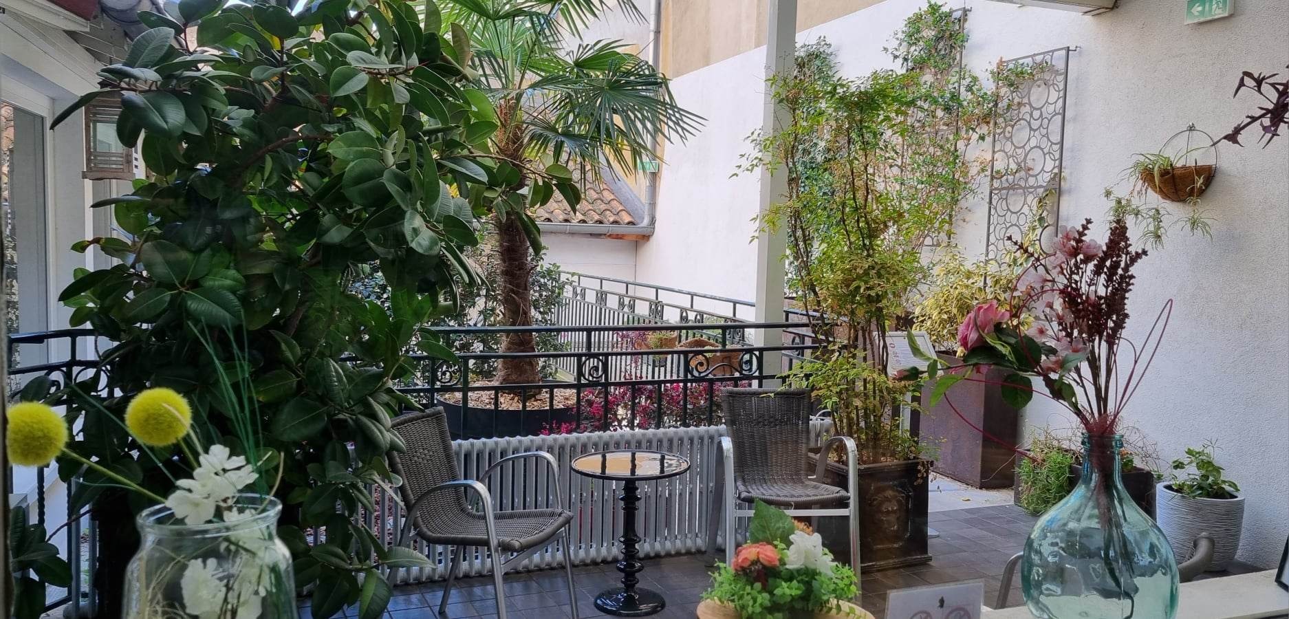 espace detente patio