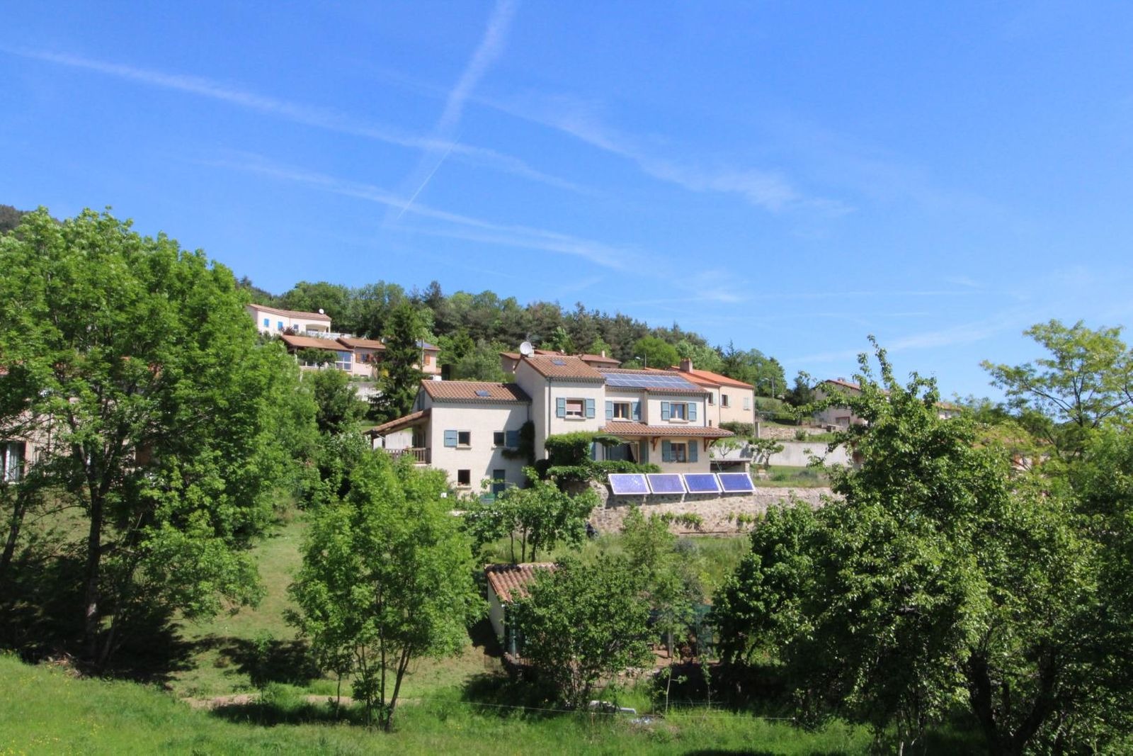 vue du gîte vue côté sud