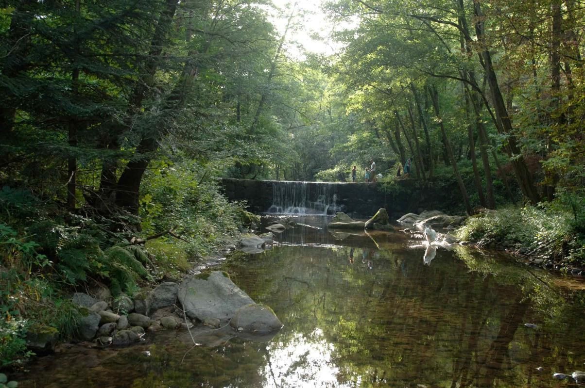 rivière Ardèche Verte près de La Pradella