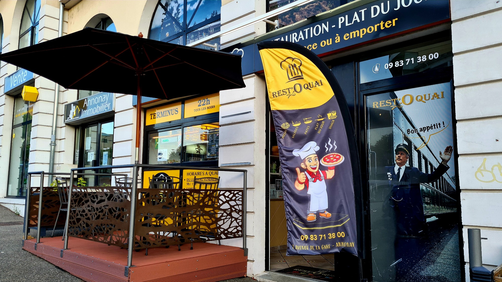 Terrasse extérieure