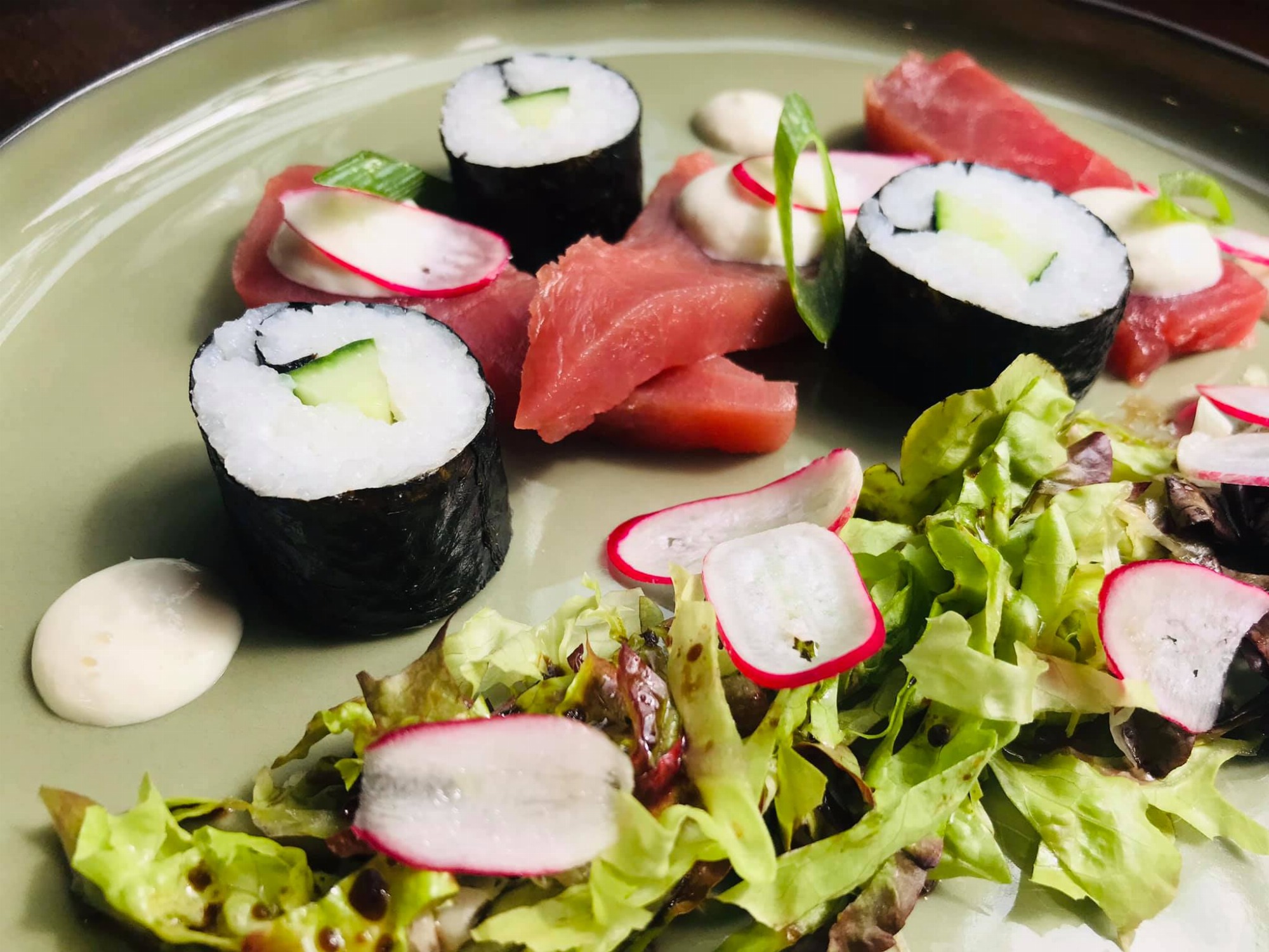 présentation assiette Truffolie