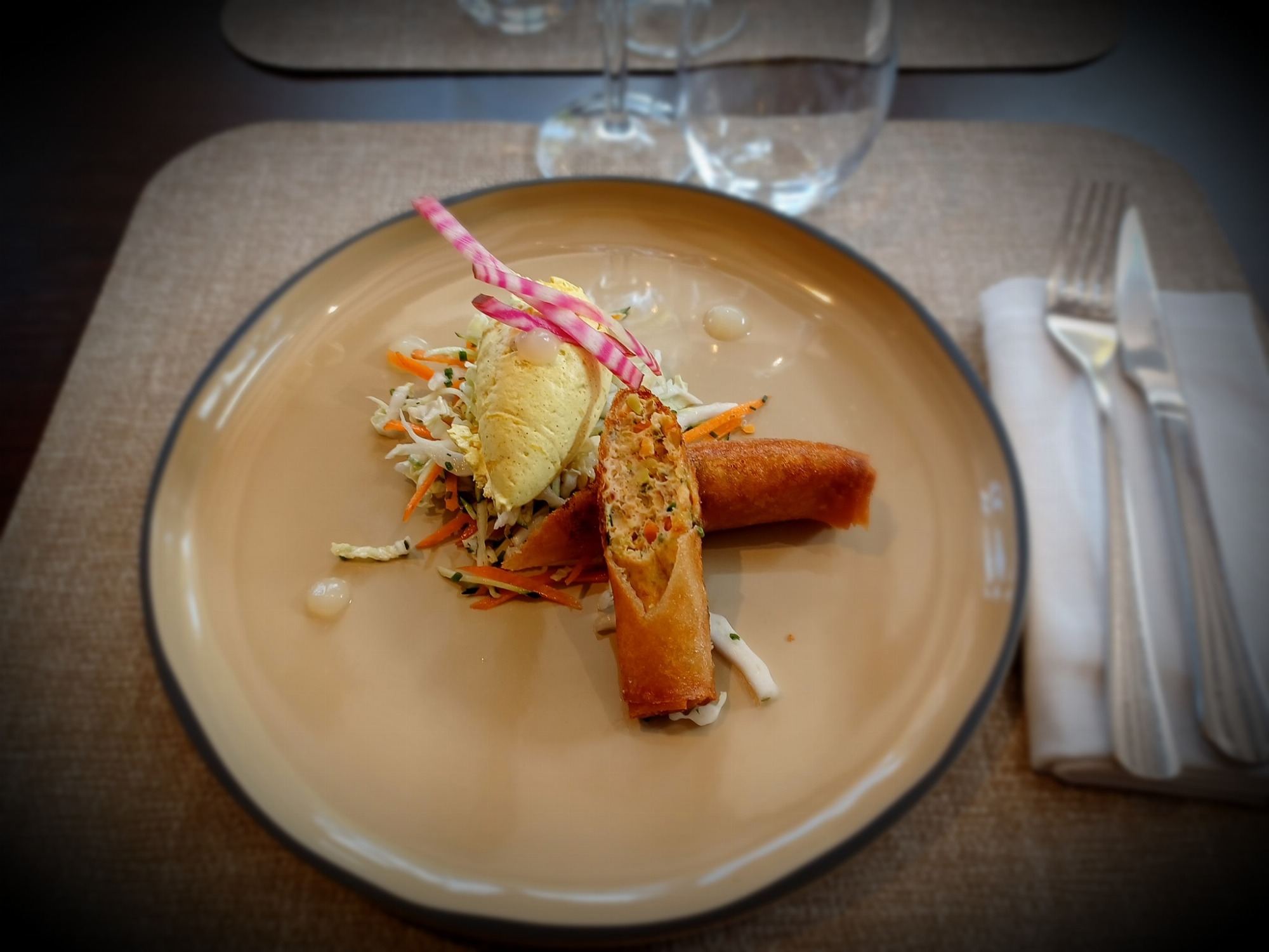 présentation assiette Truffolie