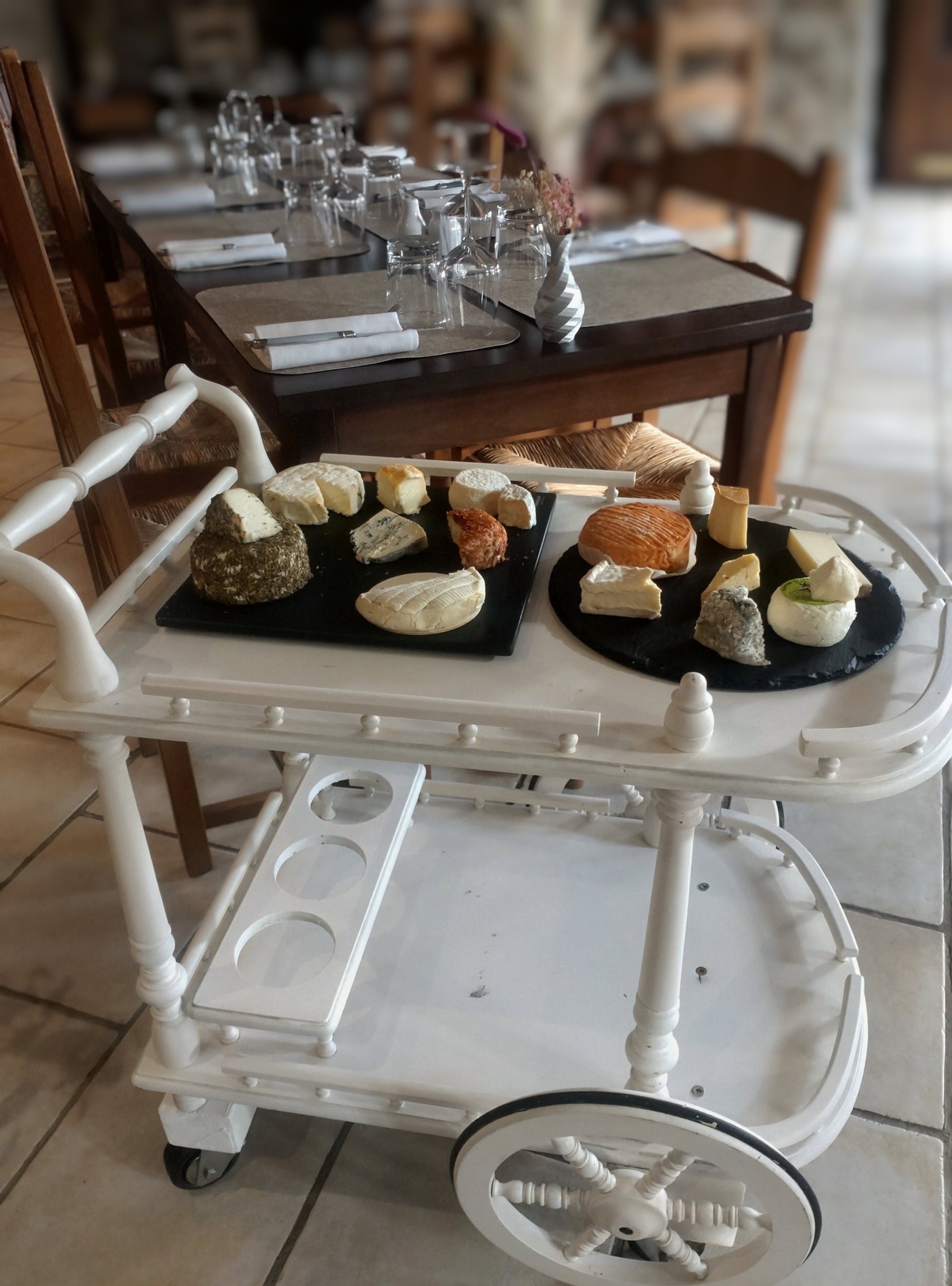 Chariot fromage