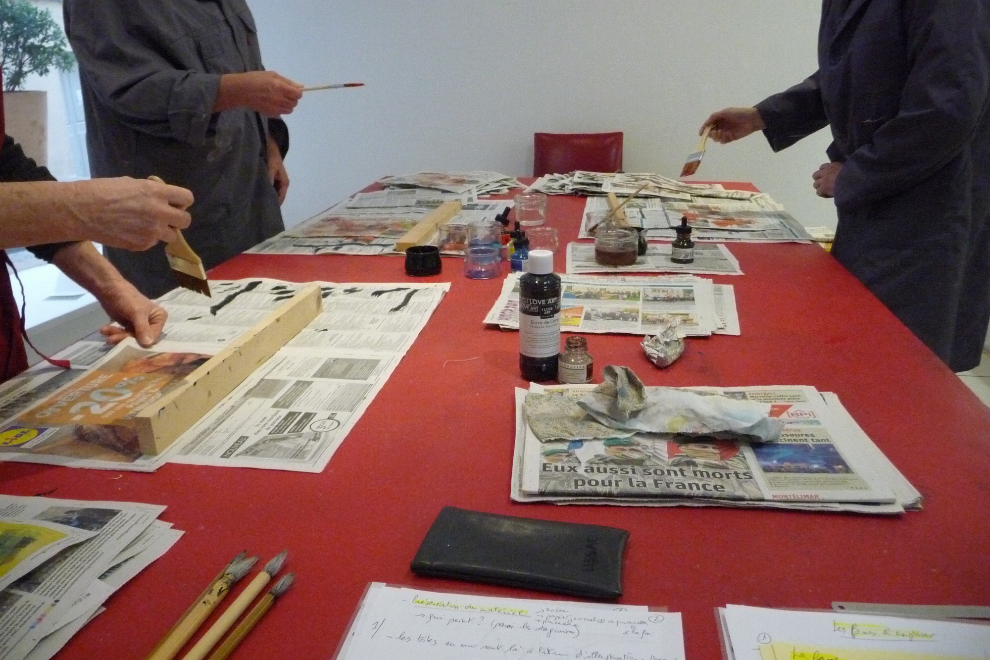 Stage détente et calligraphie