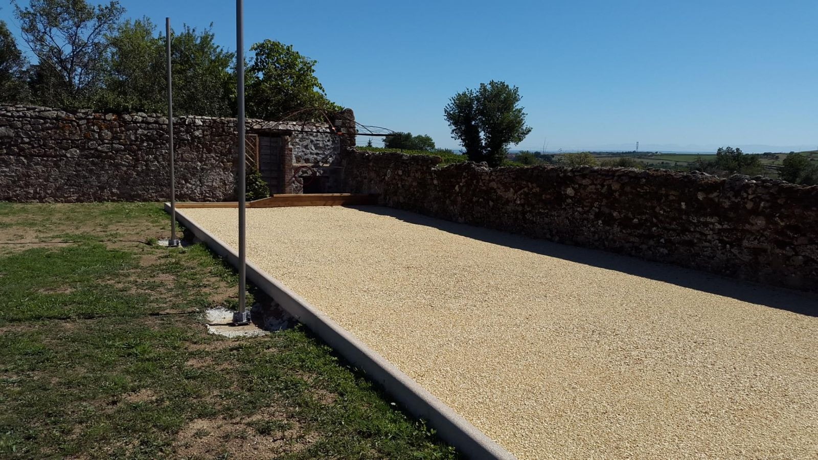 Terrain de pétanque partagé du Domaine de Chamard