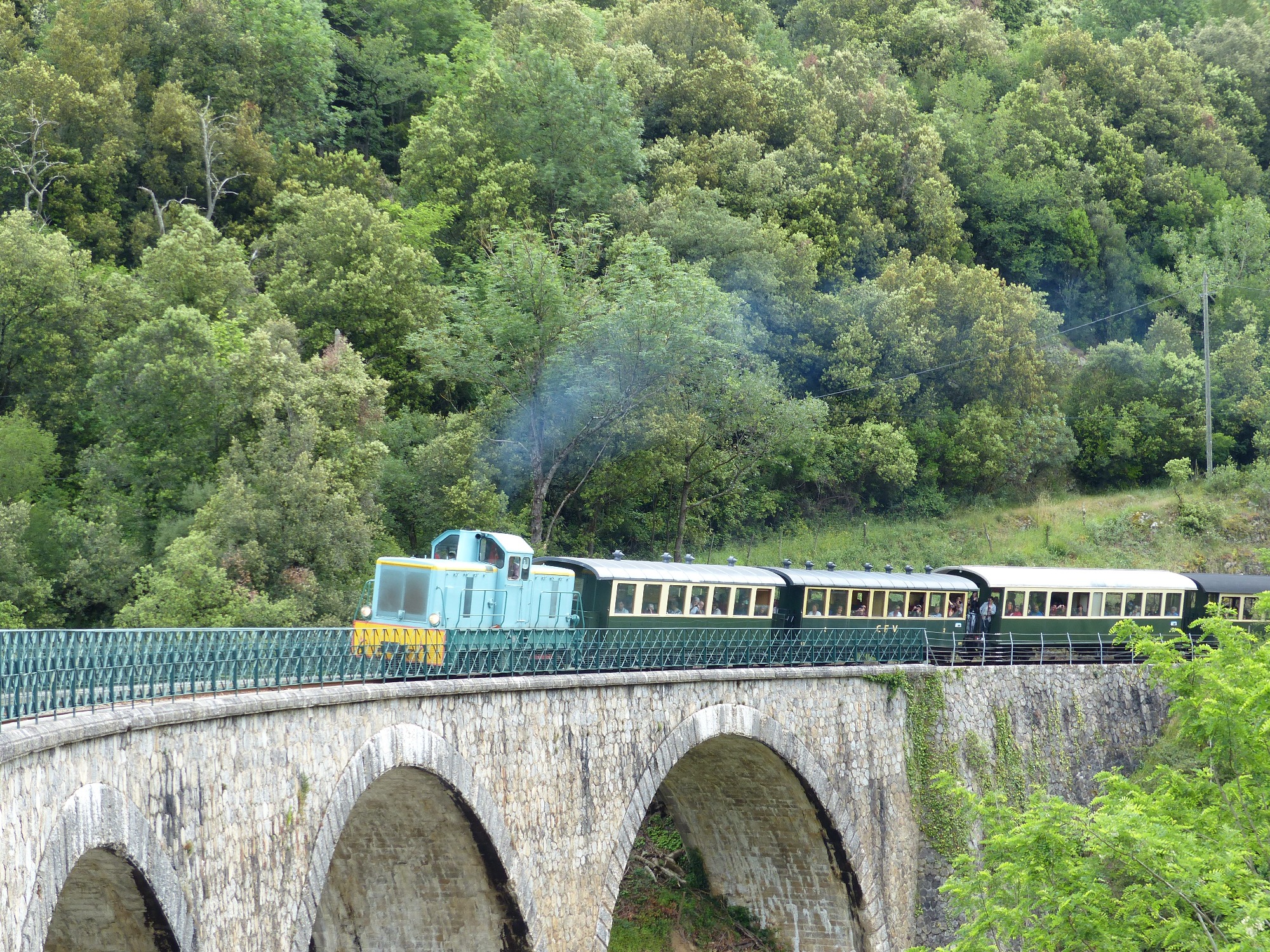 Train du marché - St Jean de Muzols