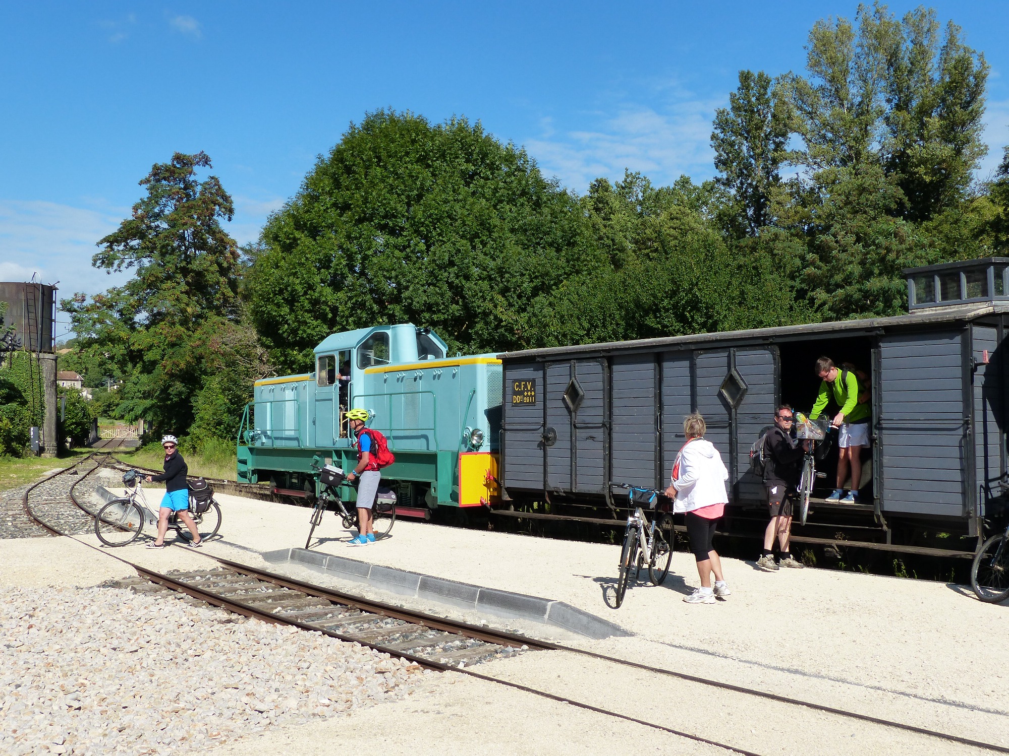 Train du marché - St Jean de Muzols
