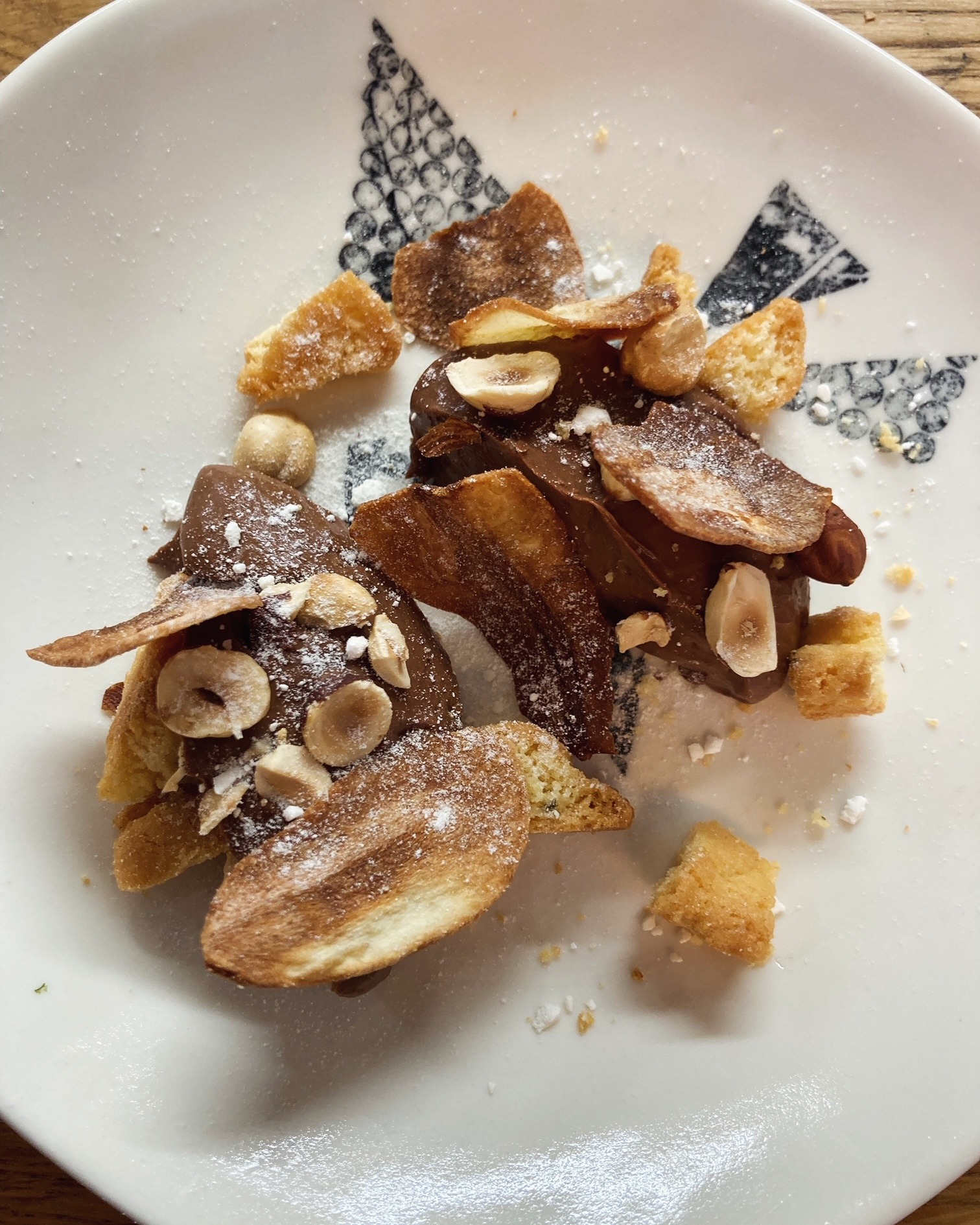 cremeux chocolat Bonnat  cerfeuil tubereux