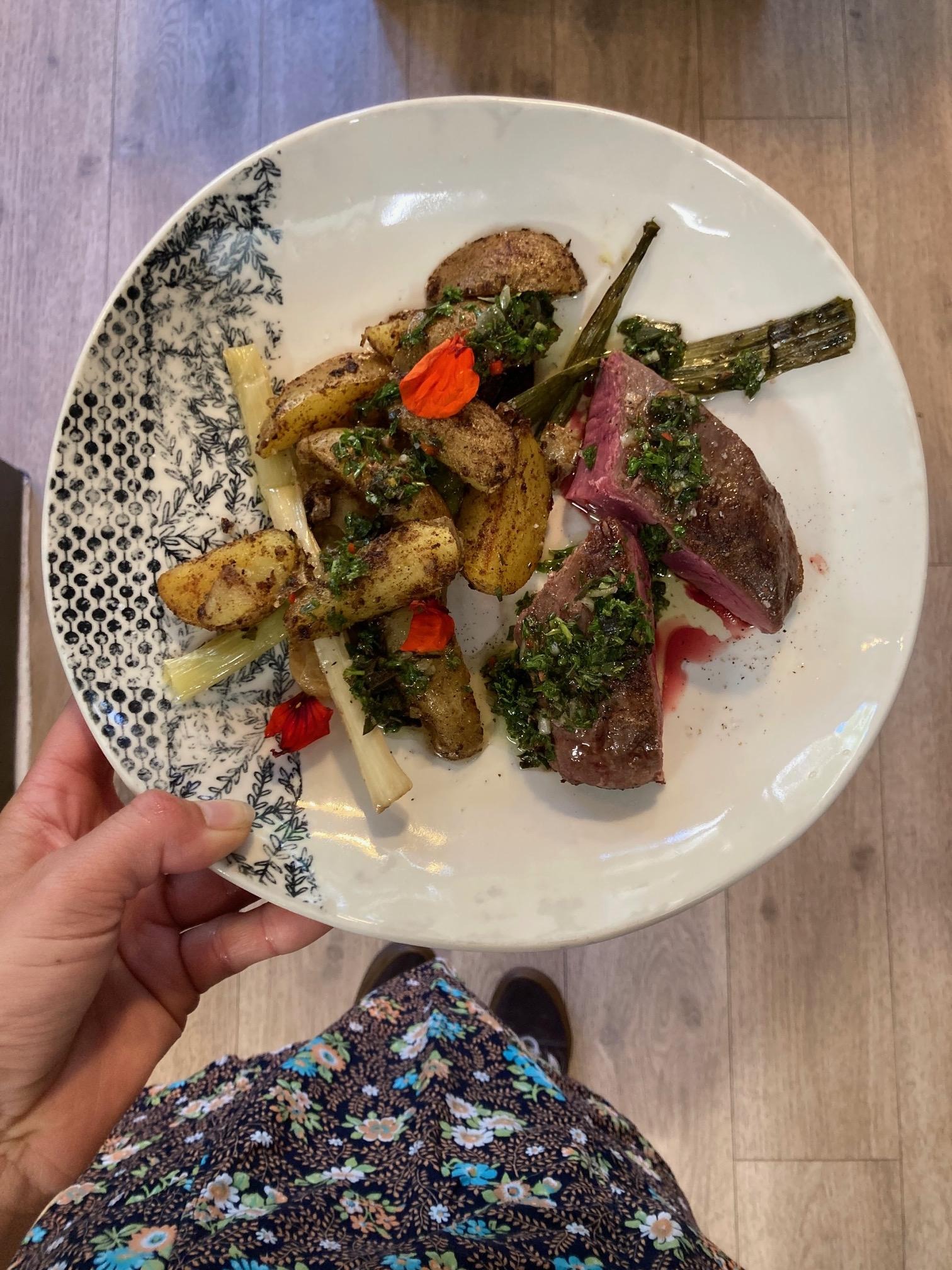 magret poireaux pomme de terre