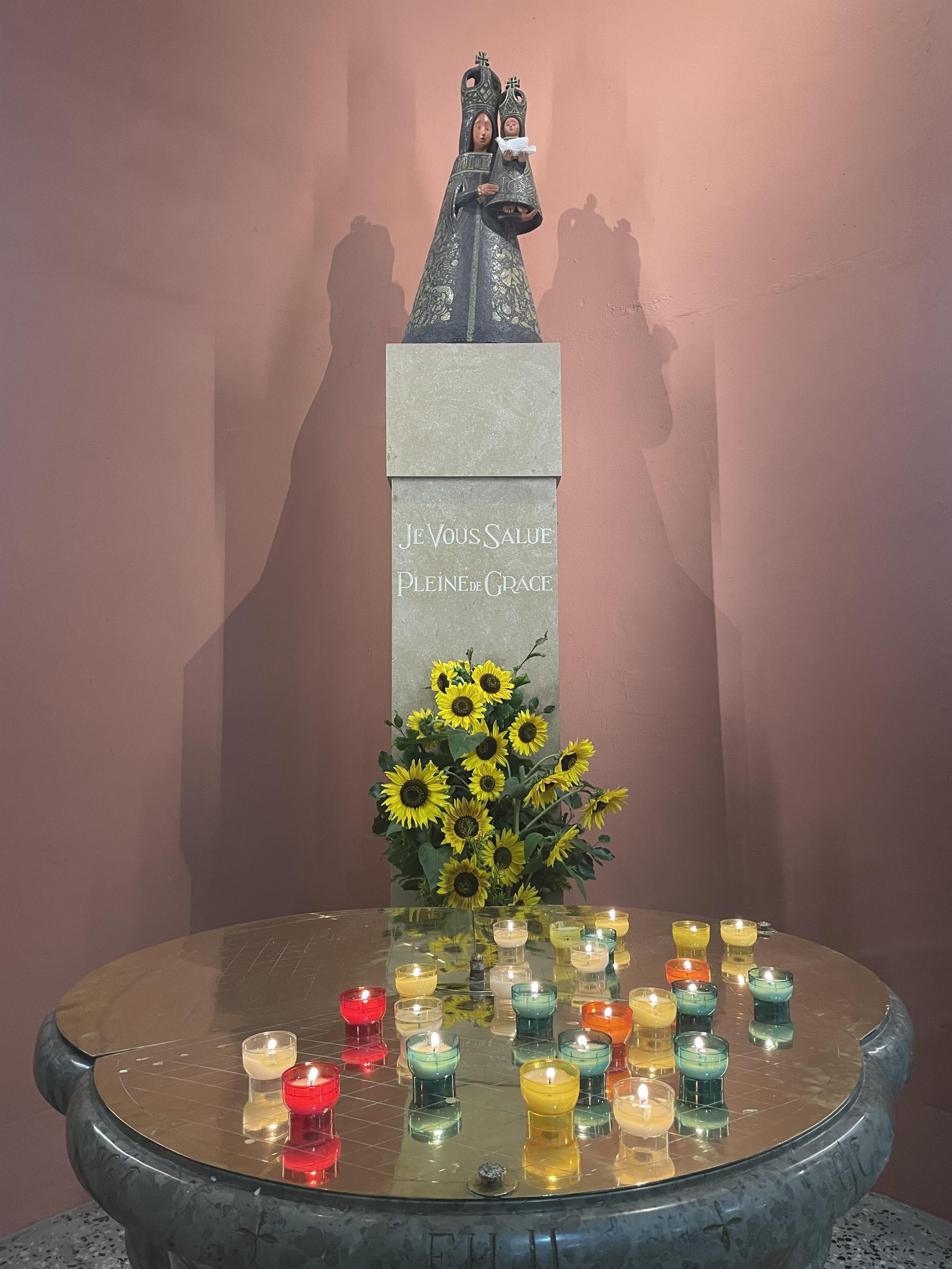 Messe à la basilique