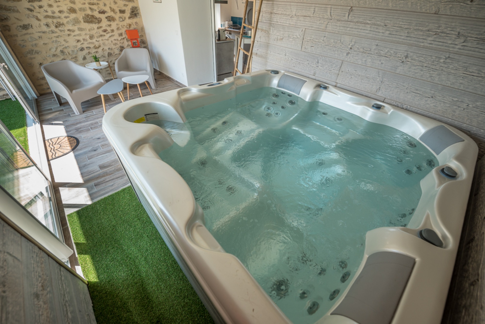 SPA dans véranda fermé