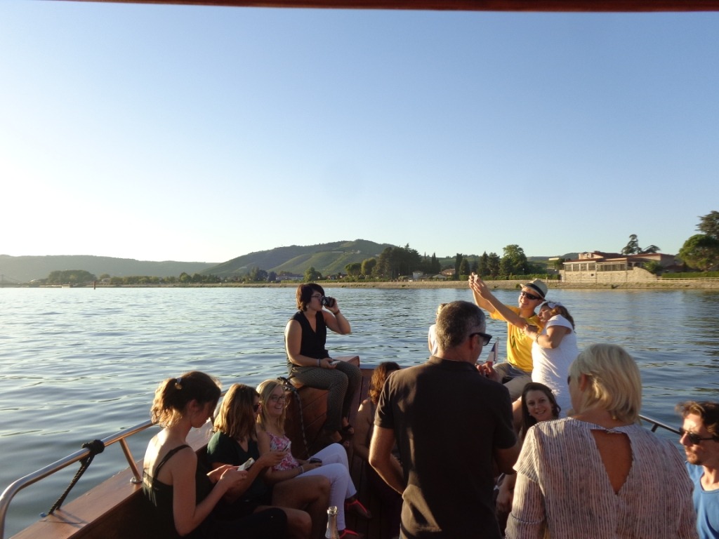 From the Boating Ride to the Petit Train des Vignes_embarcadère_tournon