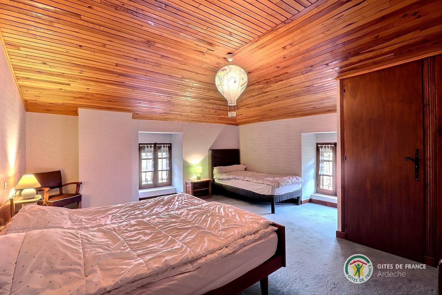 Chambre au dernier étage