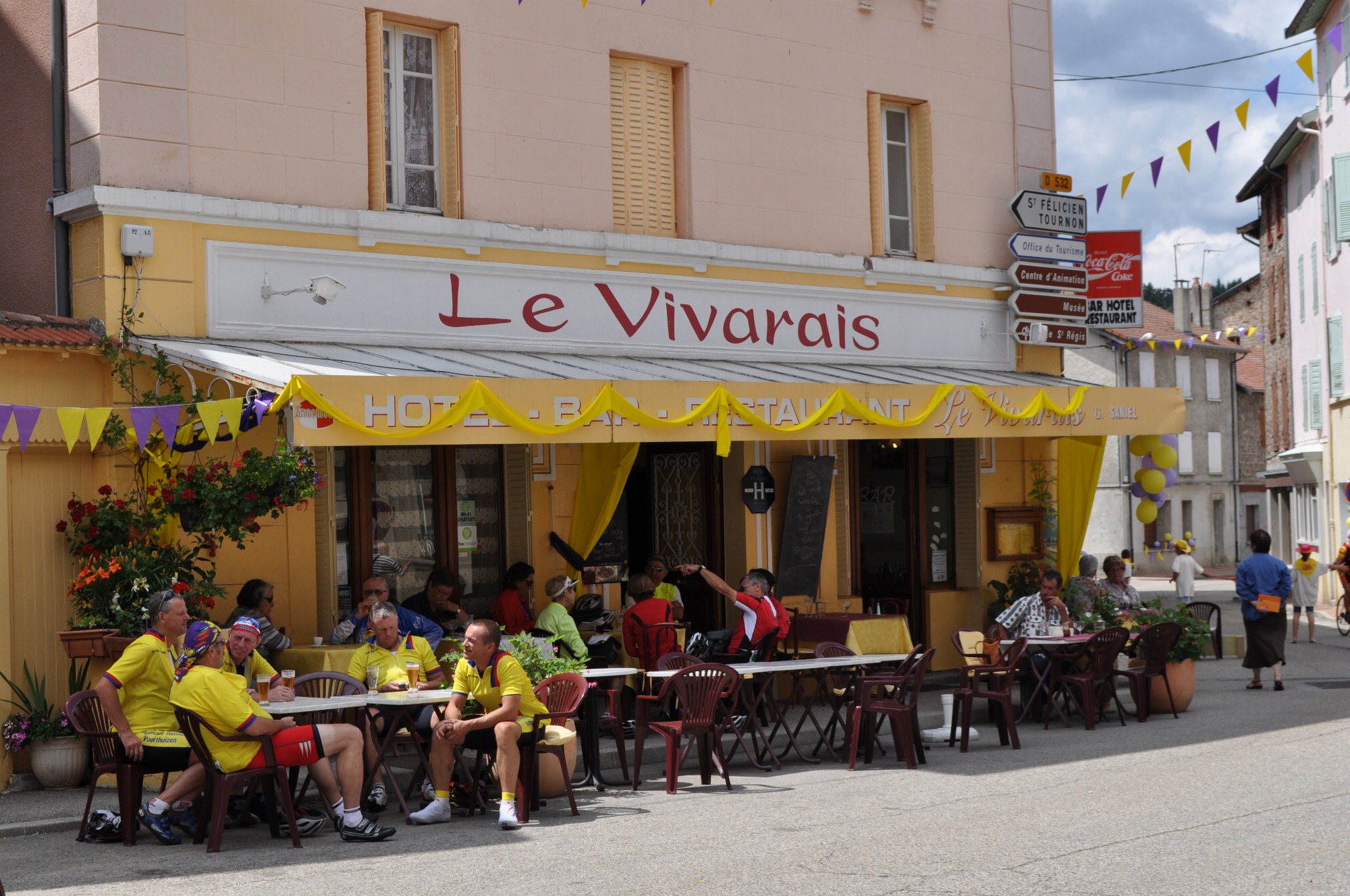 terrasse café le vivarais