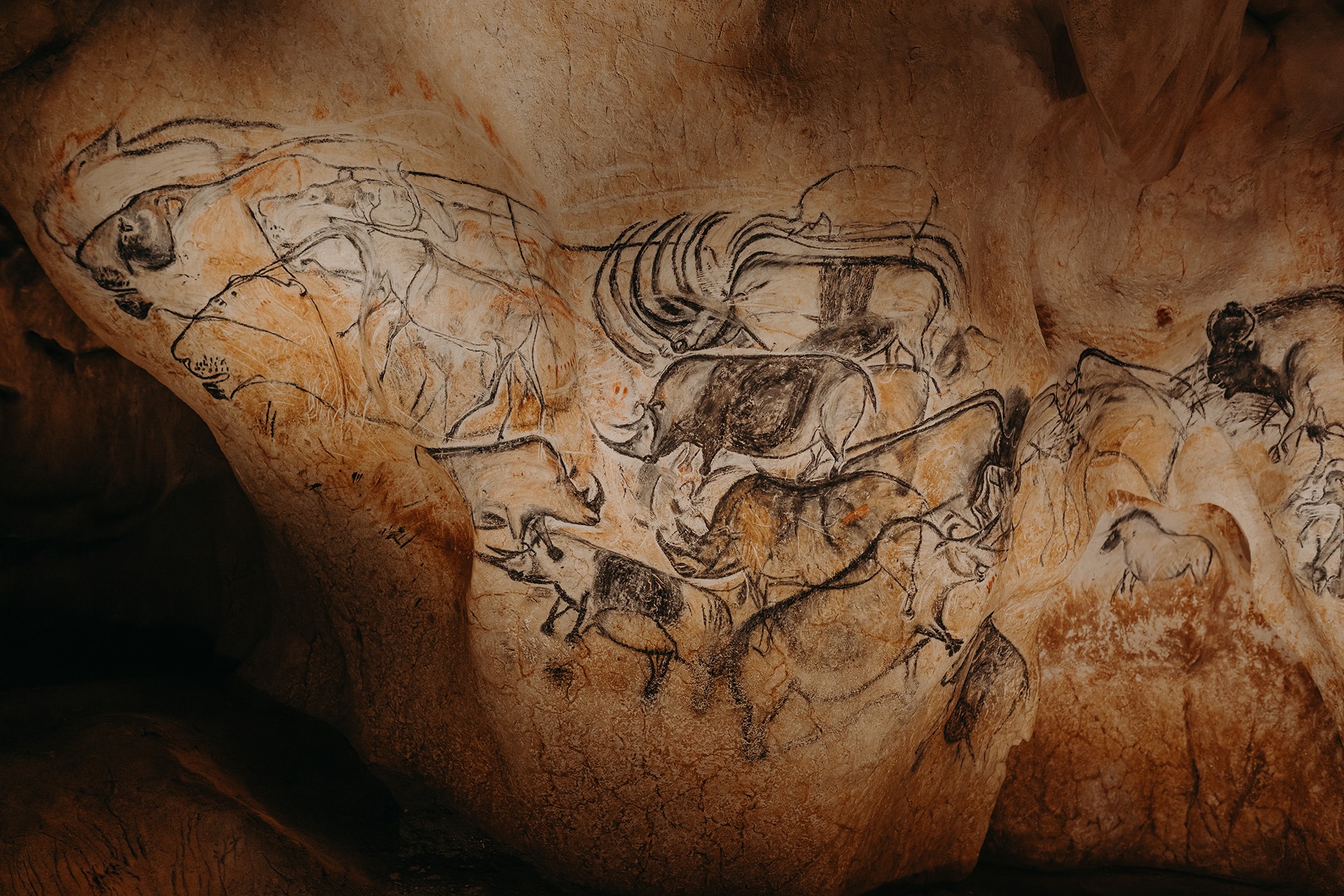 Panneau des Lions, salle du fond