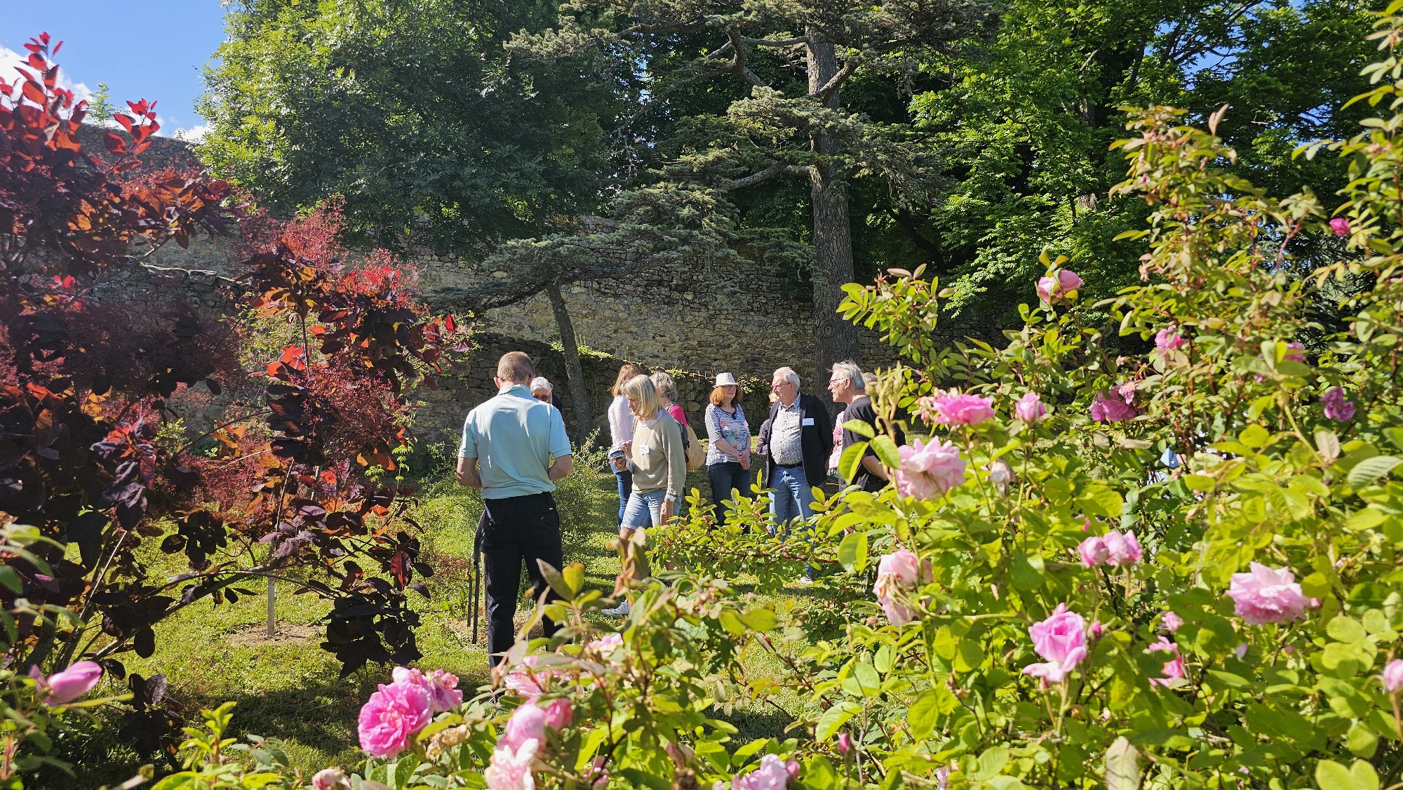 Visite guidée des Jardins de Brogieux_Roiffieux