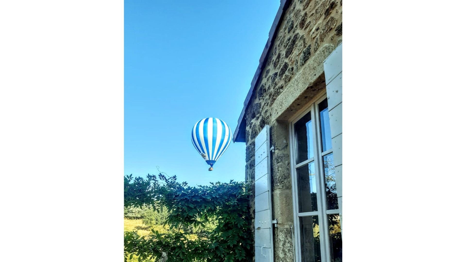 Passage Montgolfière à proximité du logement