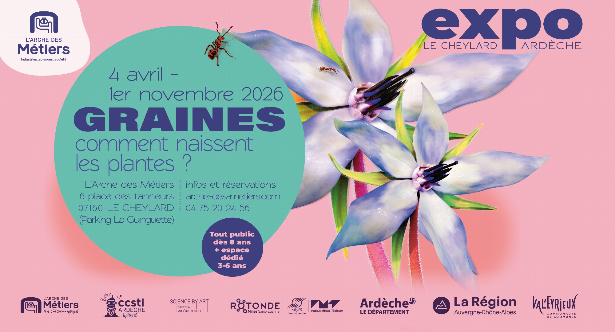 Expo 2026 : Graines : comment naissent les plantes ?