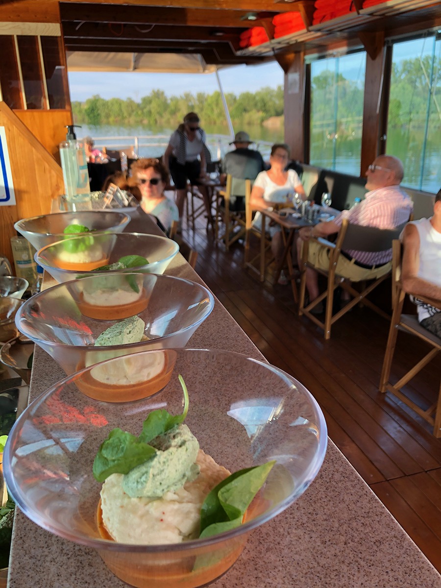 dîner croisière Canotier