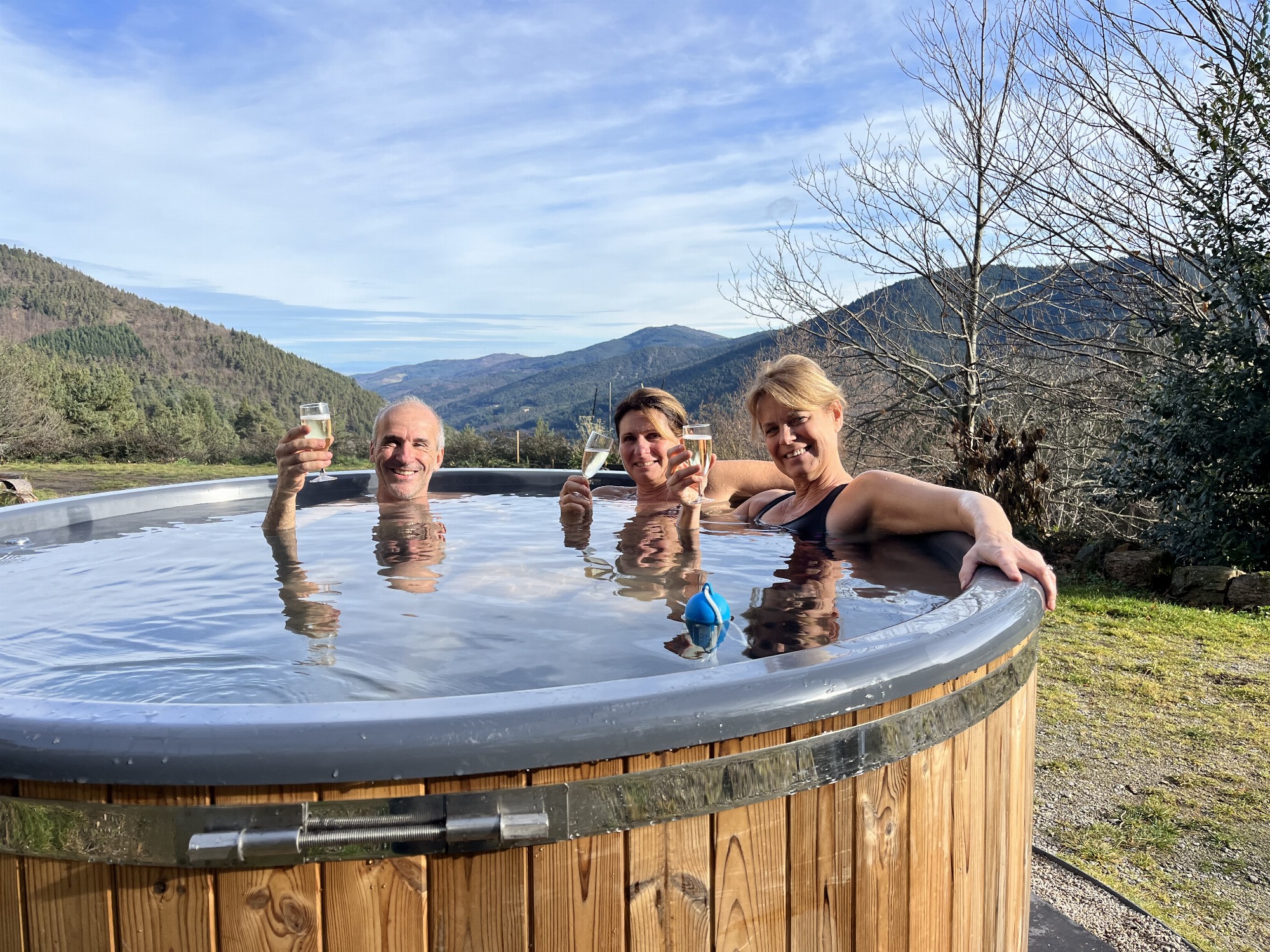 Bain nordique chauffé