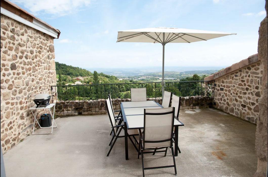 Terrasse avec vue panoramique