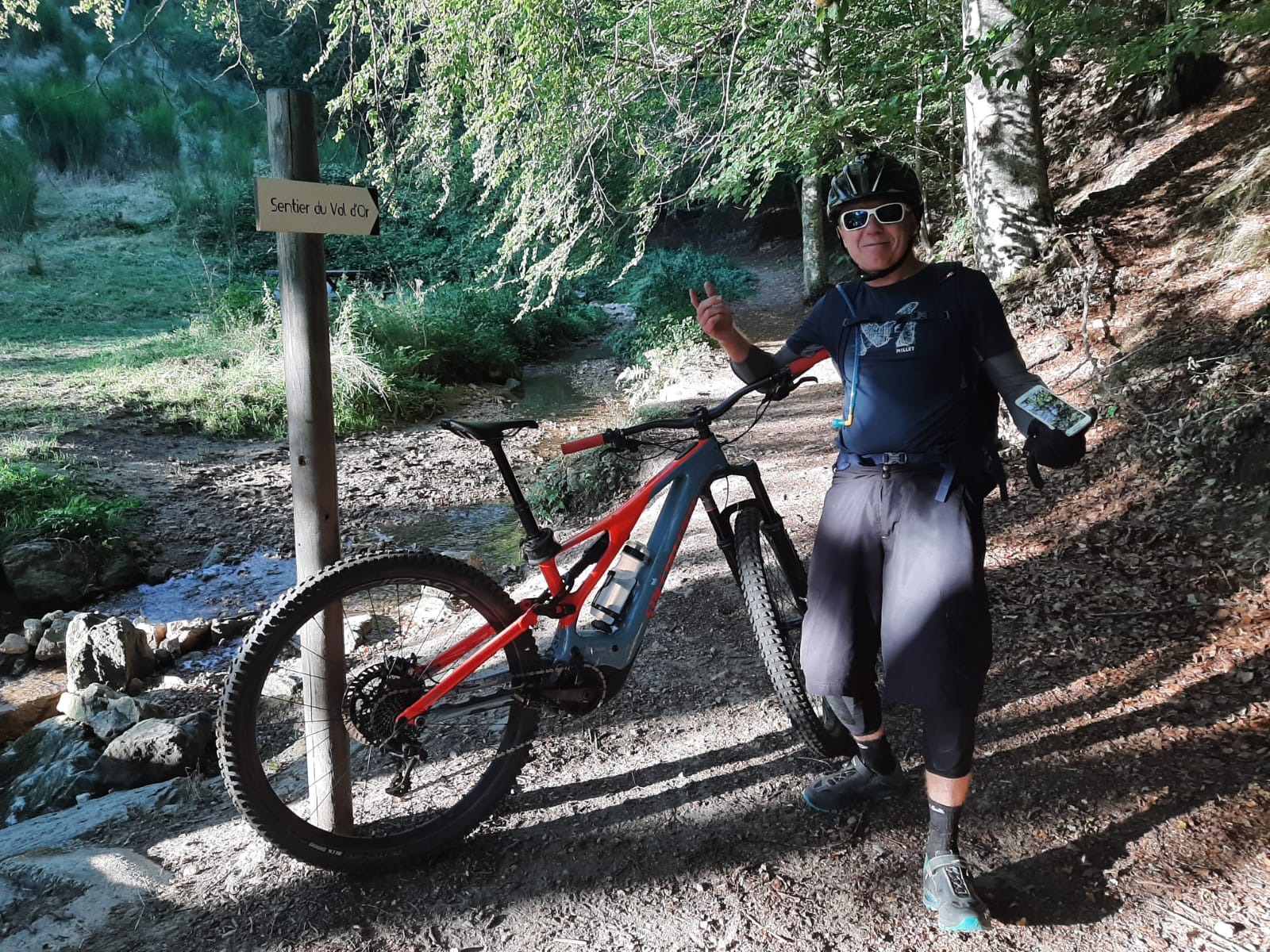 sur le sentier du Val d'Or