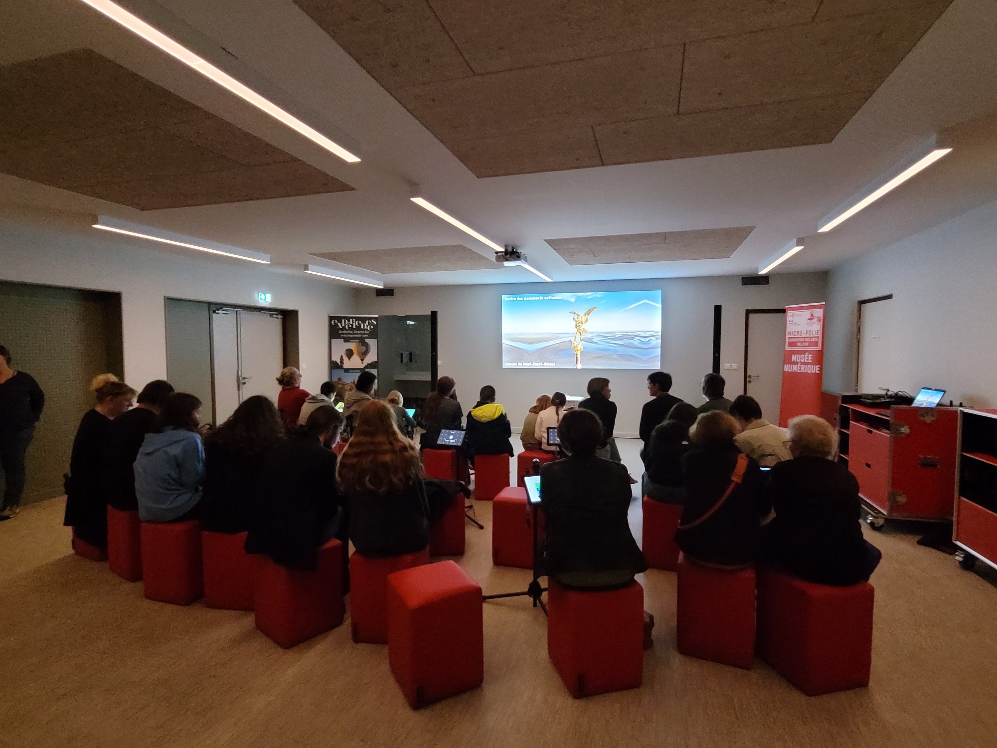 Micro-Folie en Val d'Ay - accueil grand public