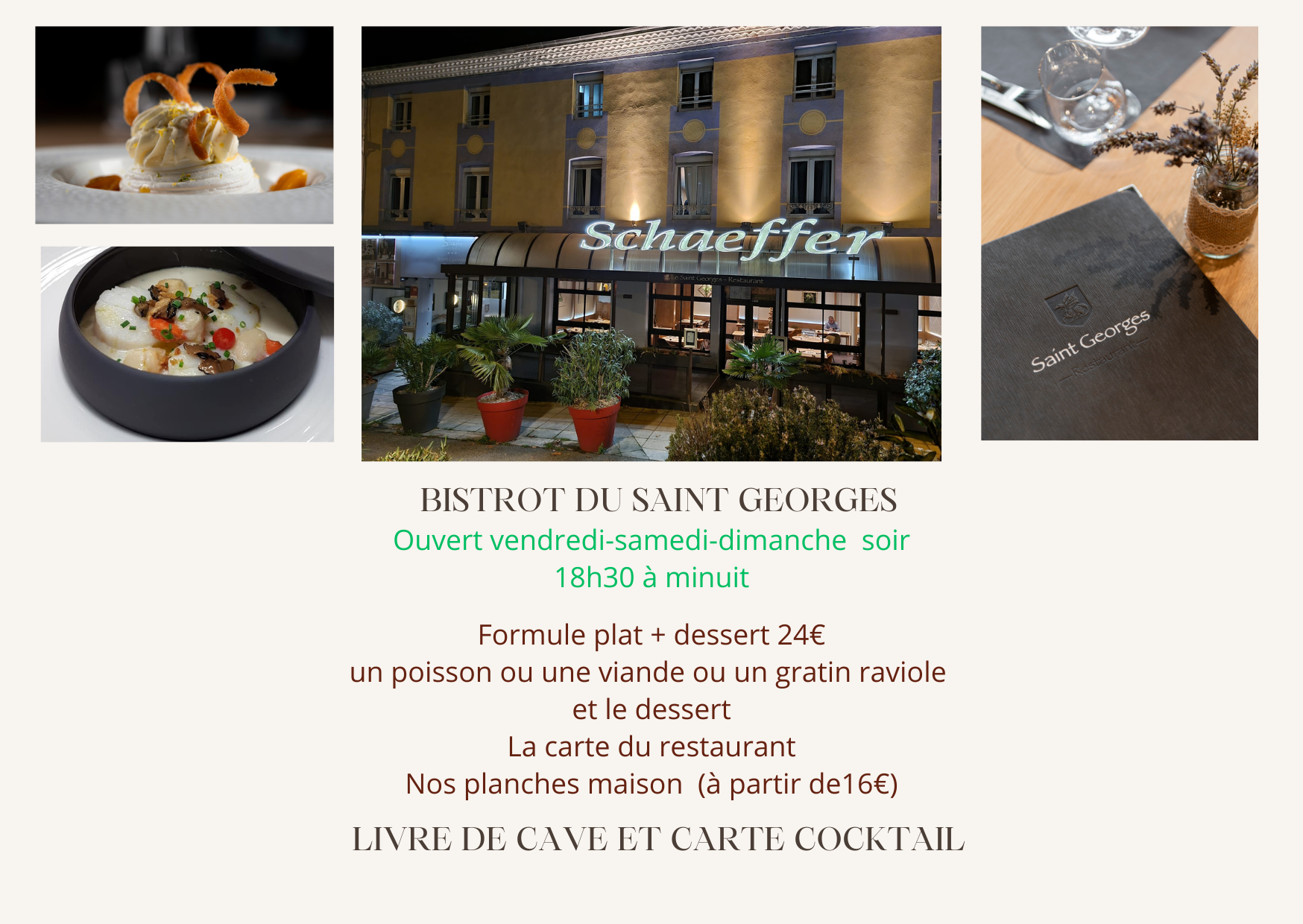 le bistrot du St Georges