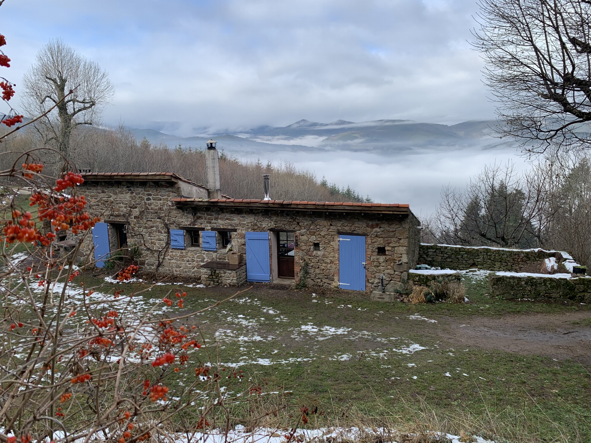 La bergerie : pièce de vie