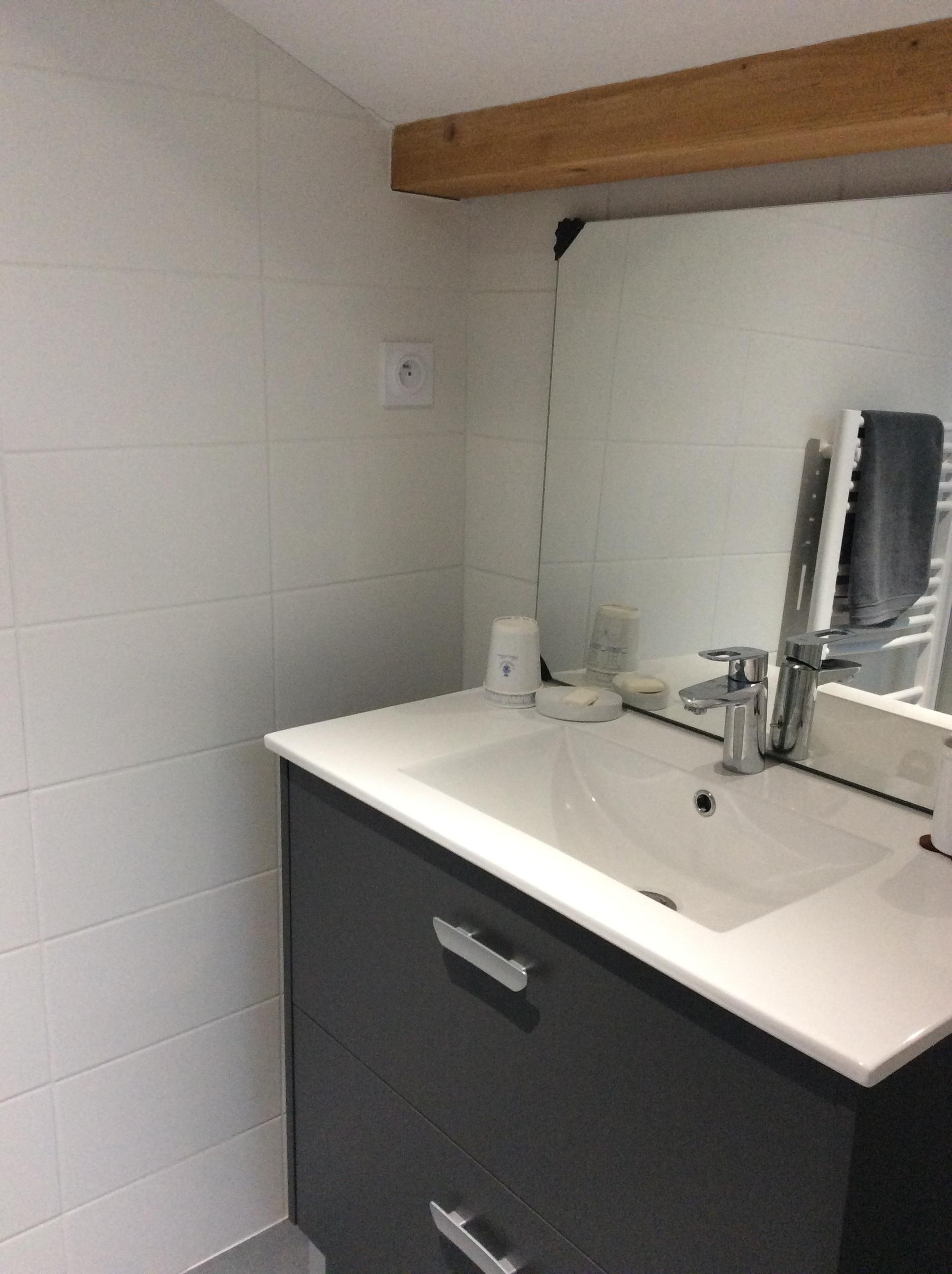 Au Petit Pignat : Une SDB