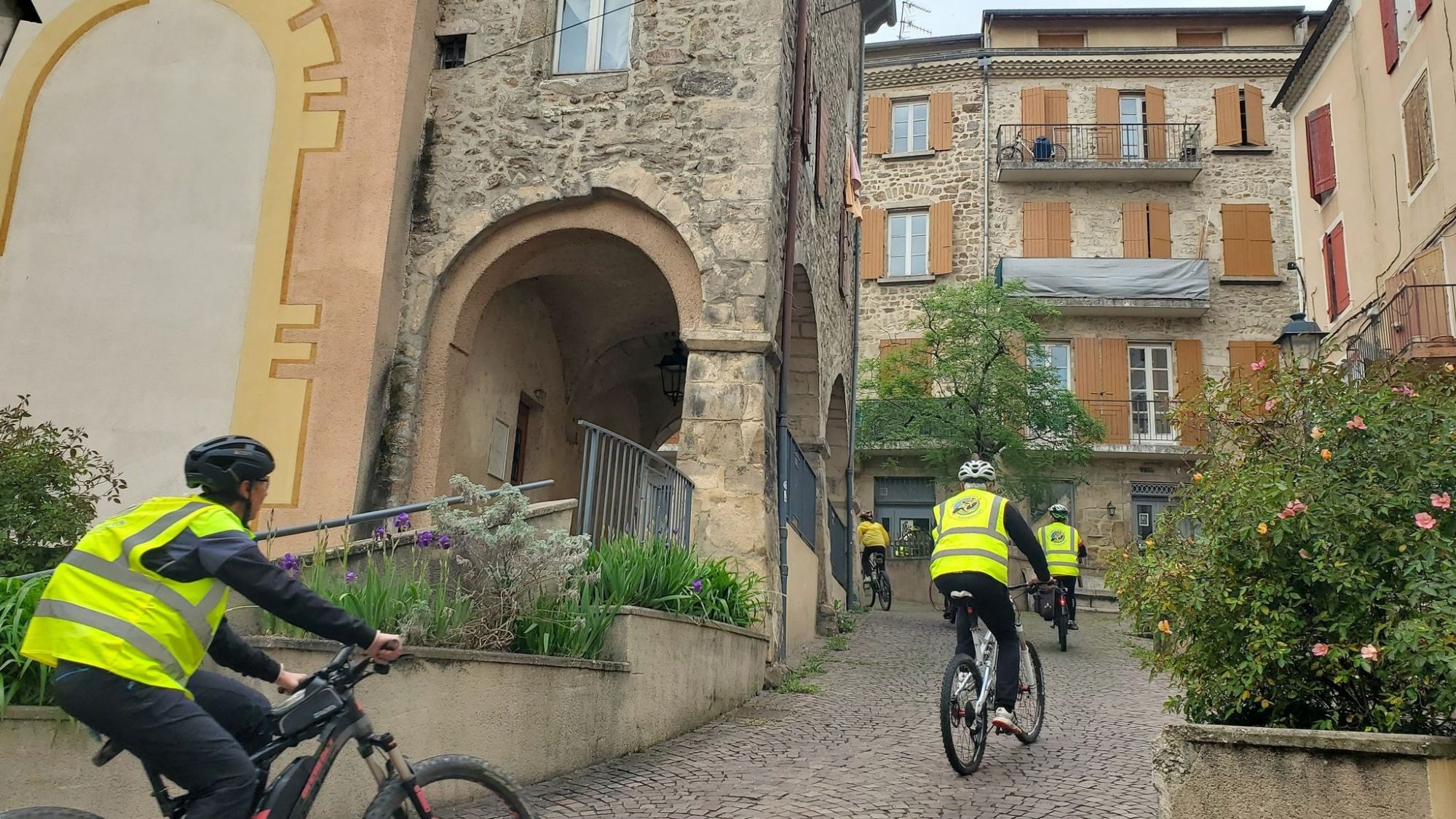 Randonnée vélo des vieilles rues d'Annonay_Davézieux