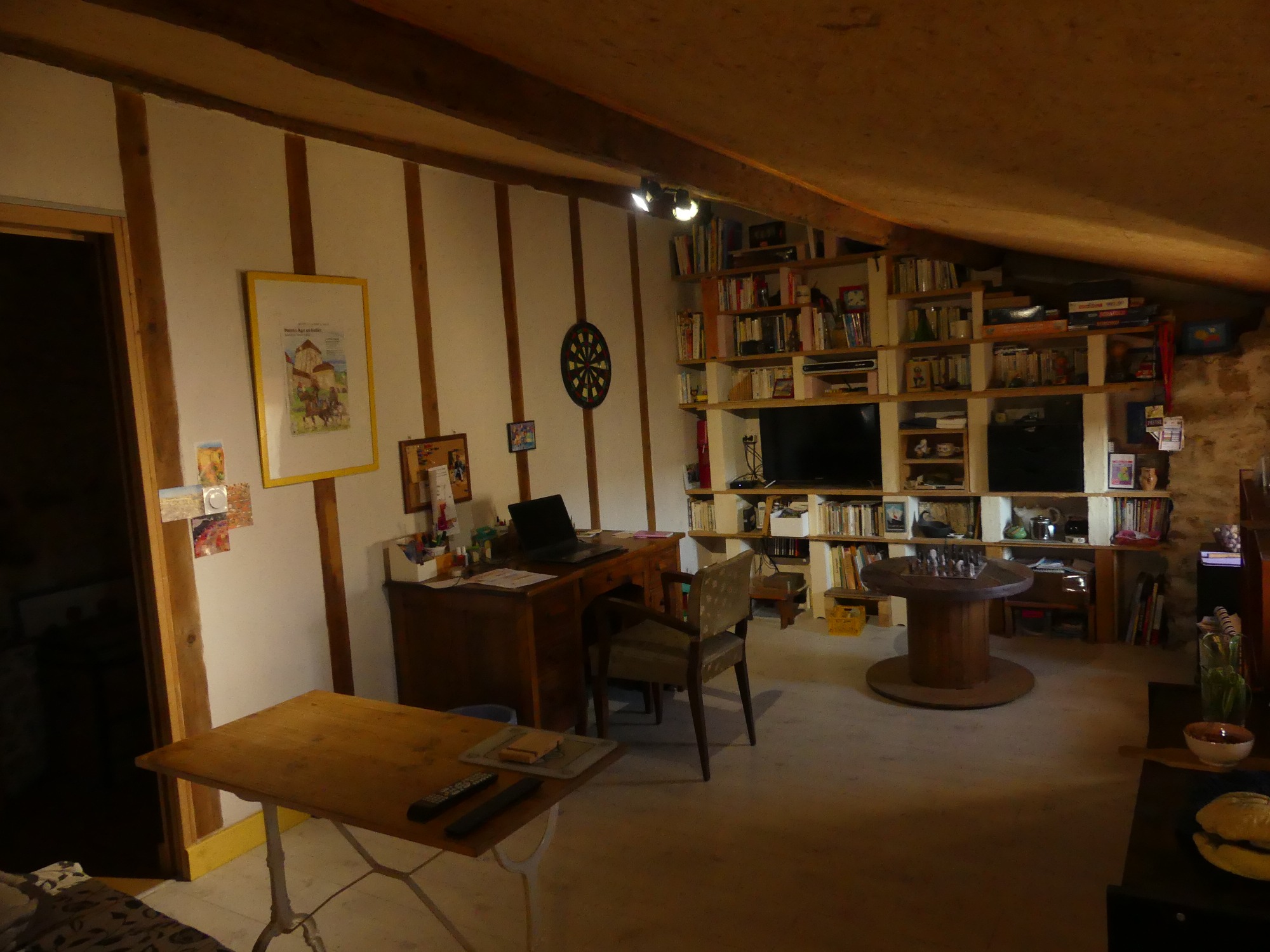 Bibliothèque/Salon de repos