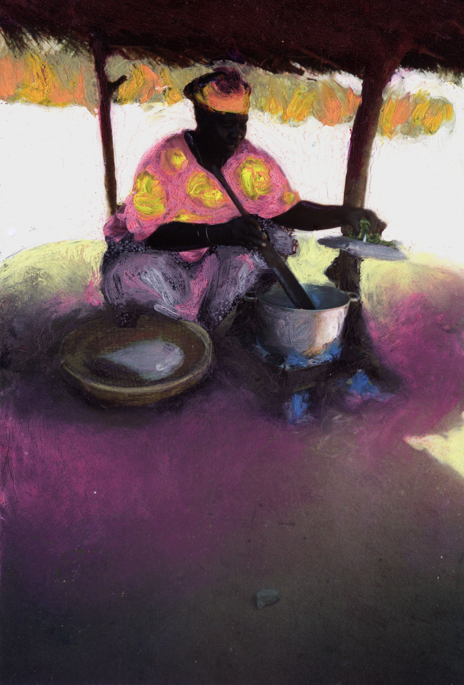 Oudjaou Kassoumay - Rose à Brin