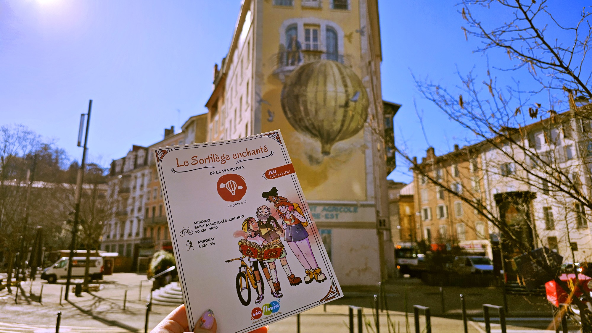 Enquête à pied Via Fluvia n°4 : Le Sortilège enchanté_Annonay