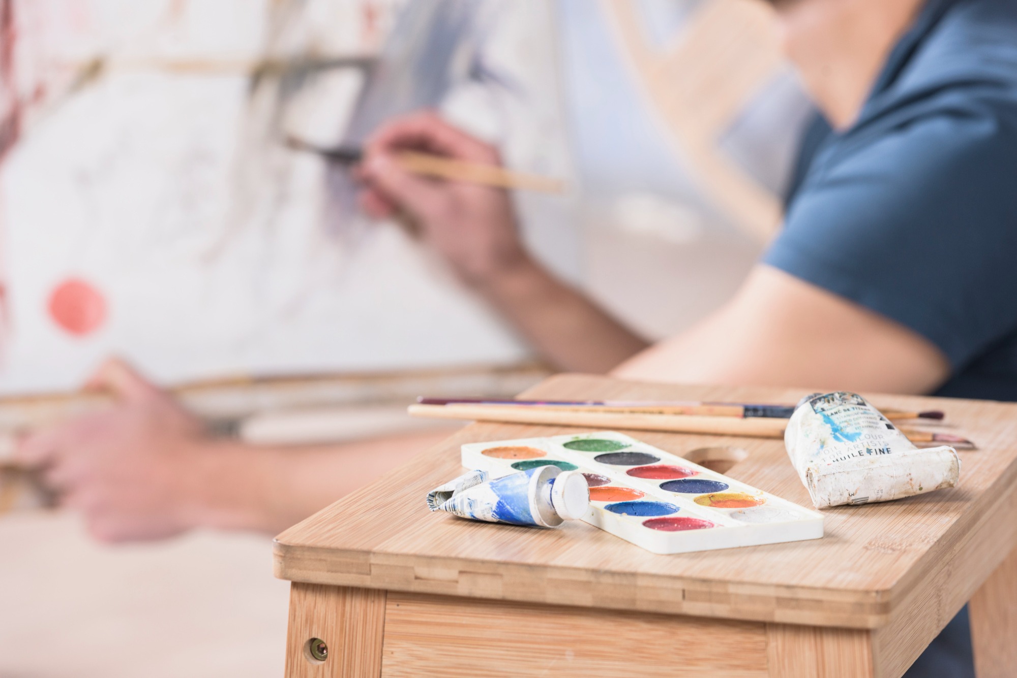 Atelier - peinture avec Shirley_Annonay