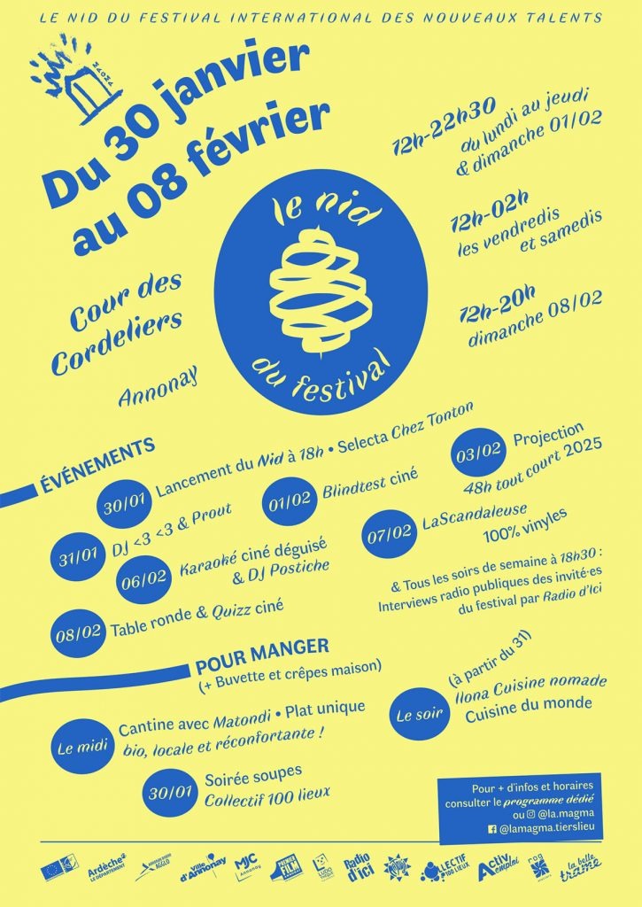 Nid du festival du premier film d'Annonay_Annonay