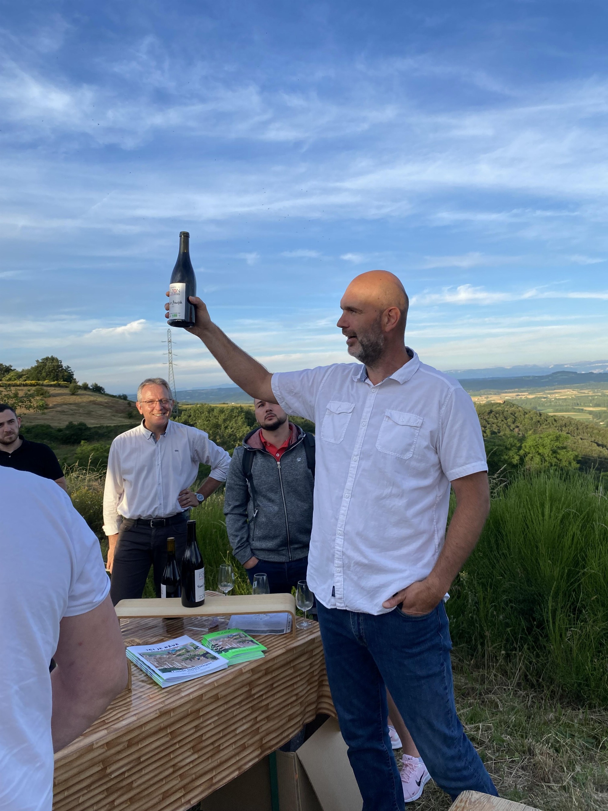 Rando Wine au domaine Peychon_Saint-Vallier