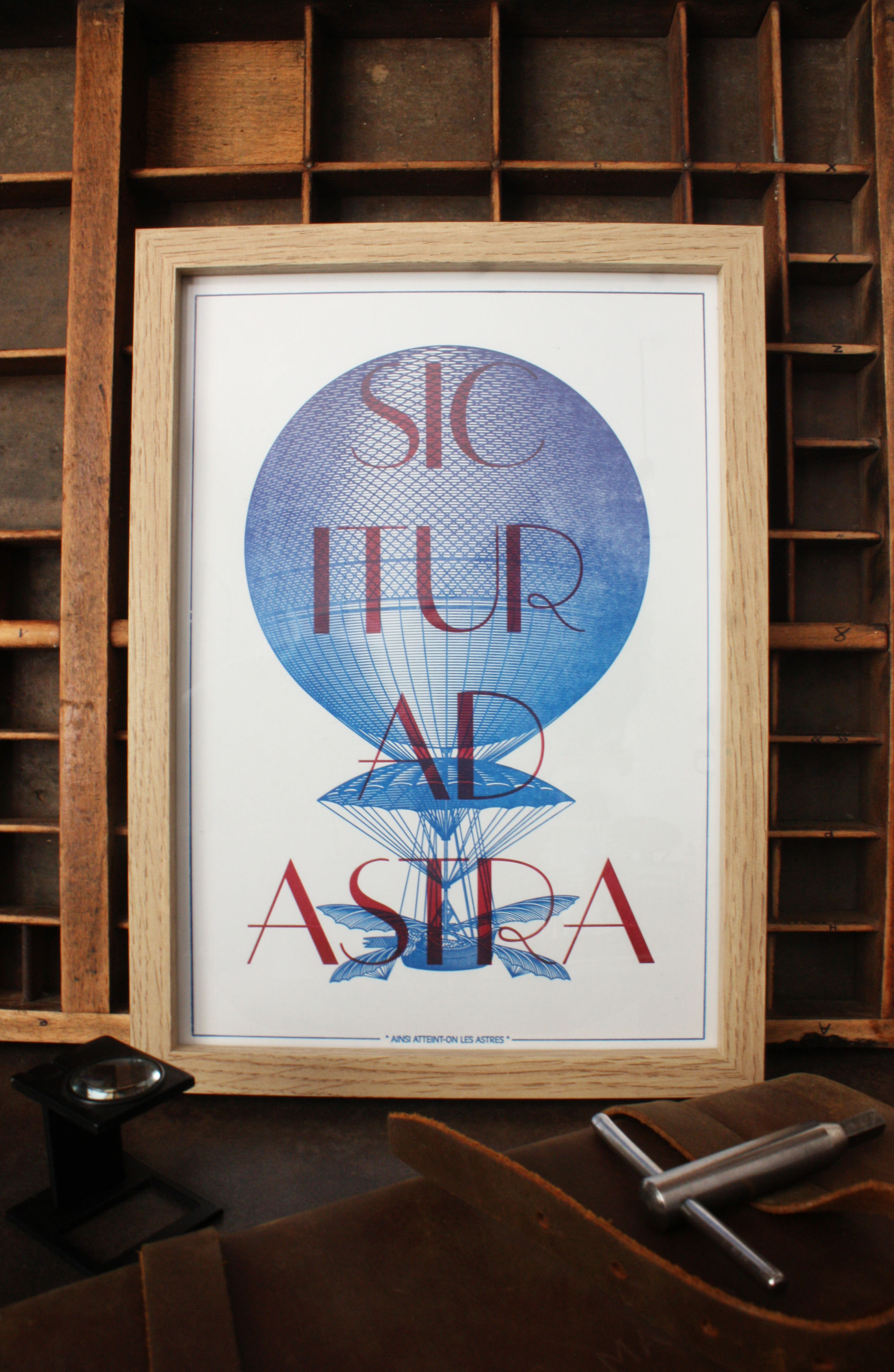Affiche Sic IIur Ad Astra