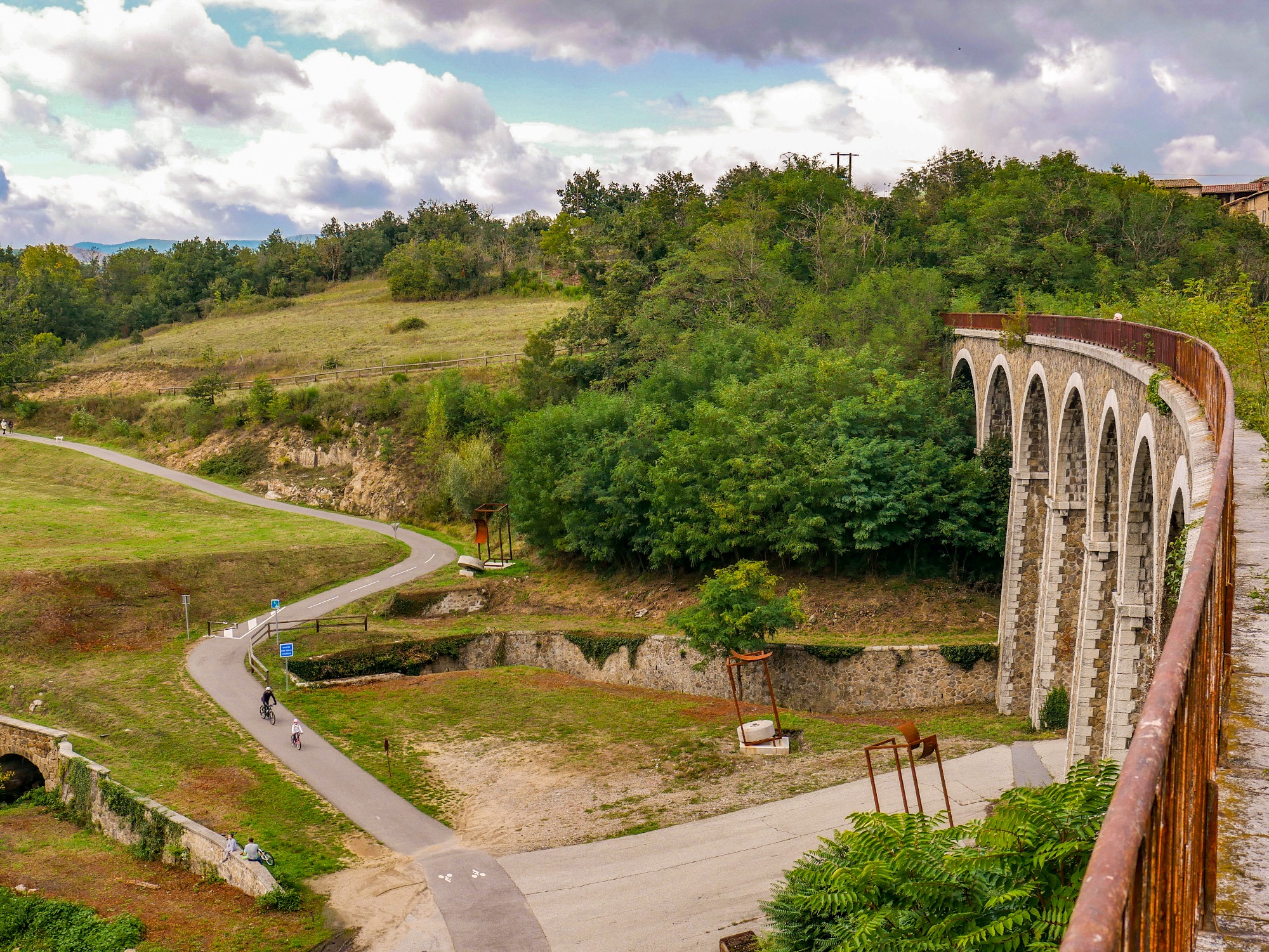 Vue du viaduc de
