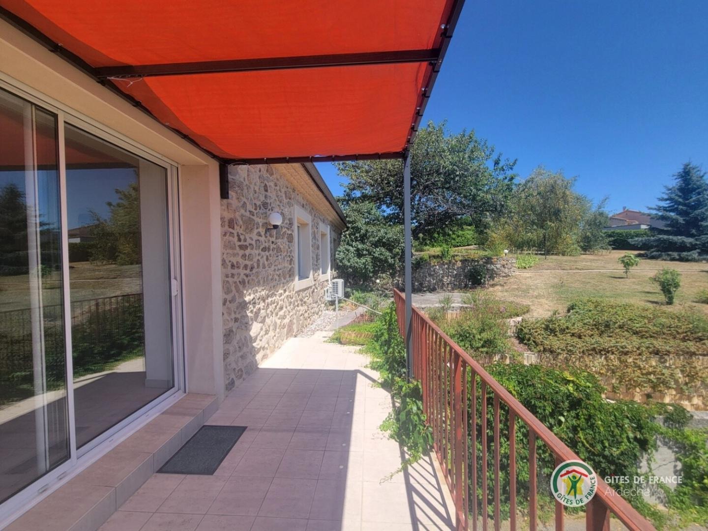 Balcon de la pièce de vie