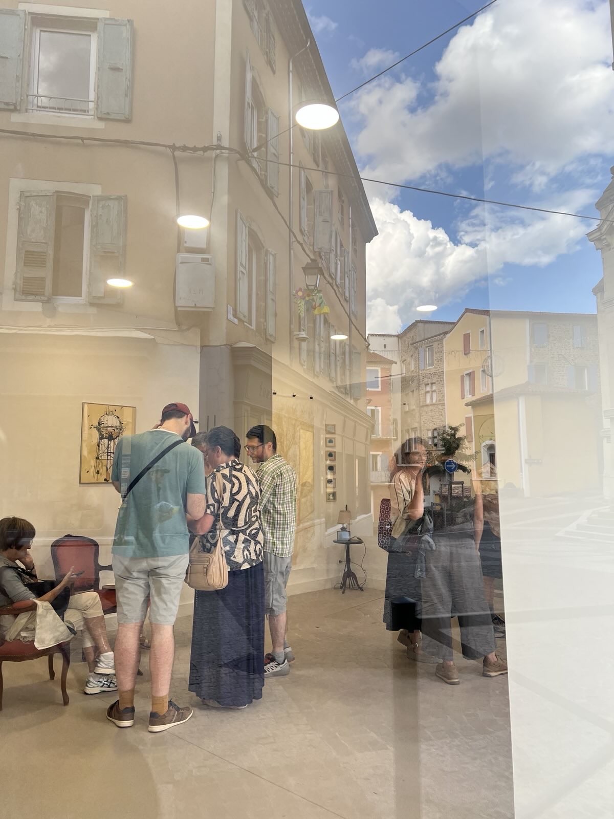 vernissage à la galerie CAMARADE