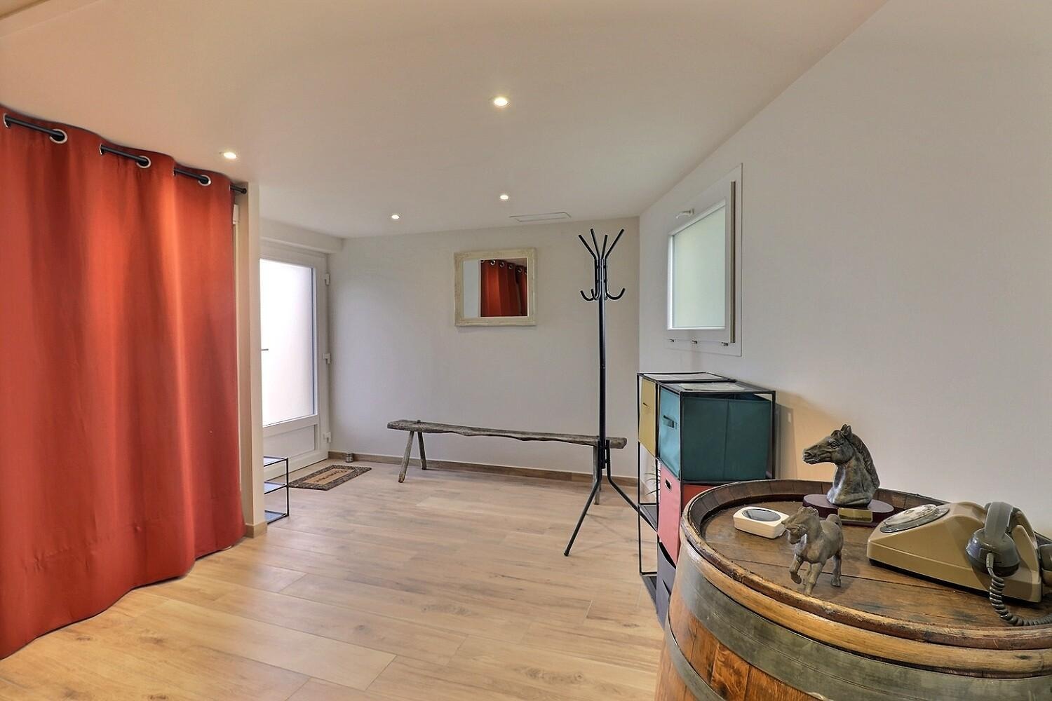 Hall d'entrée du gîte