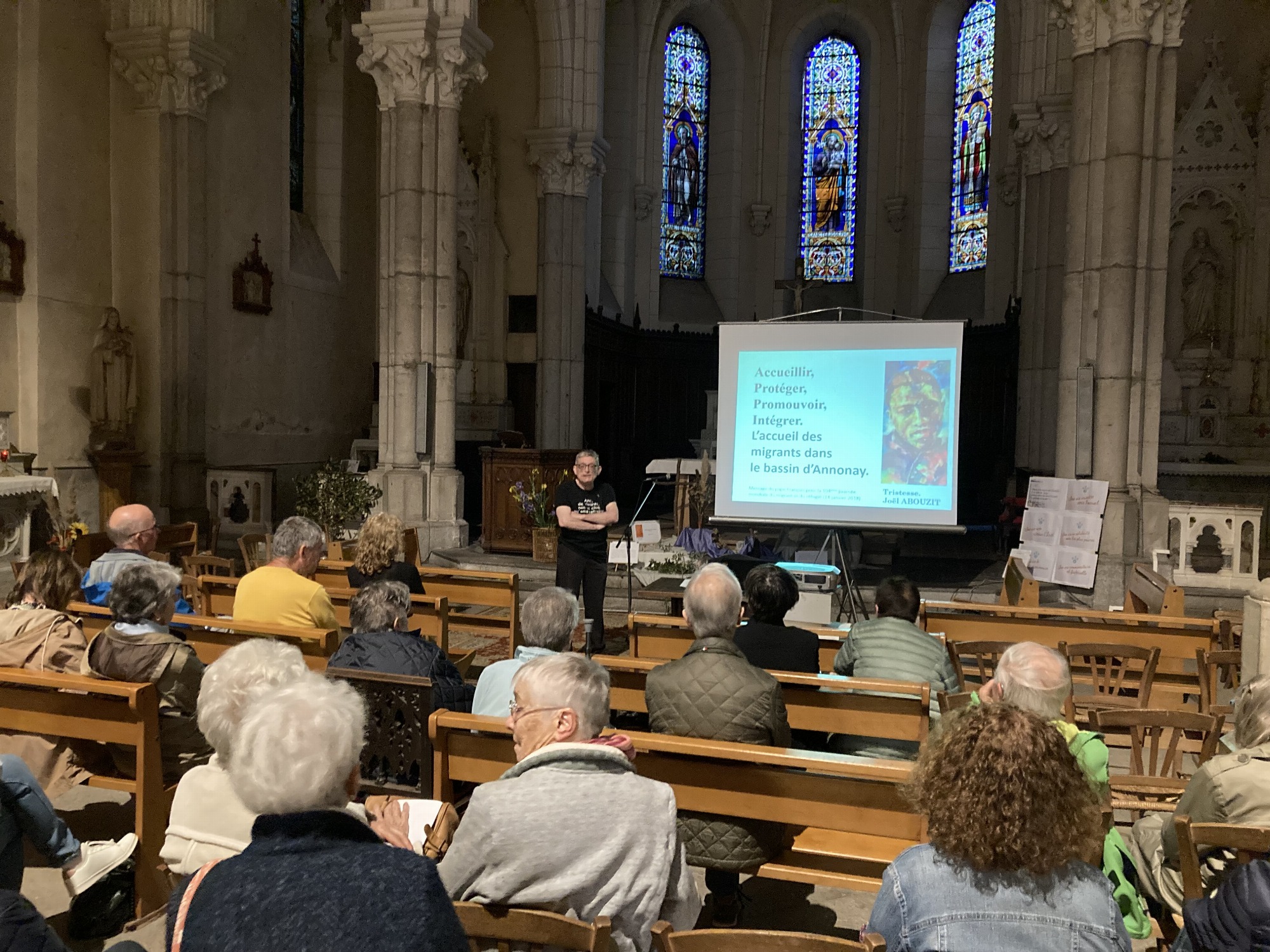 Conférence à Saint-Joseph de Cance