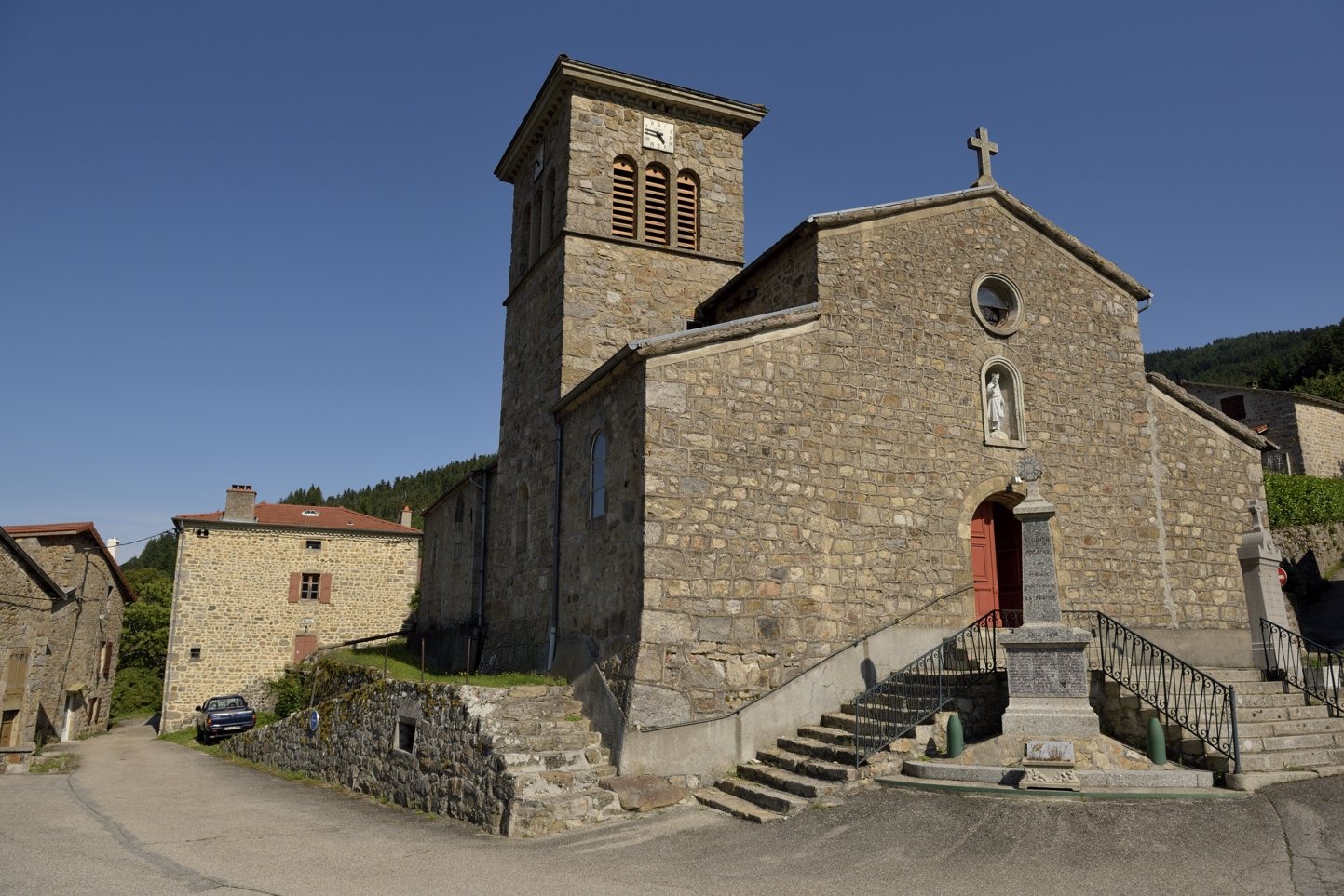 Le village de Saint-Julien-Vocance