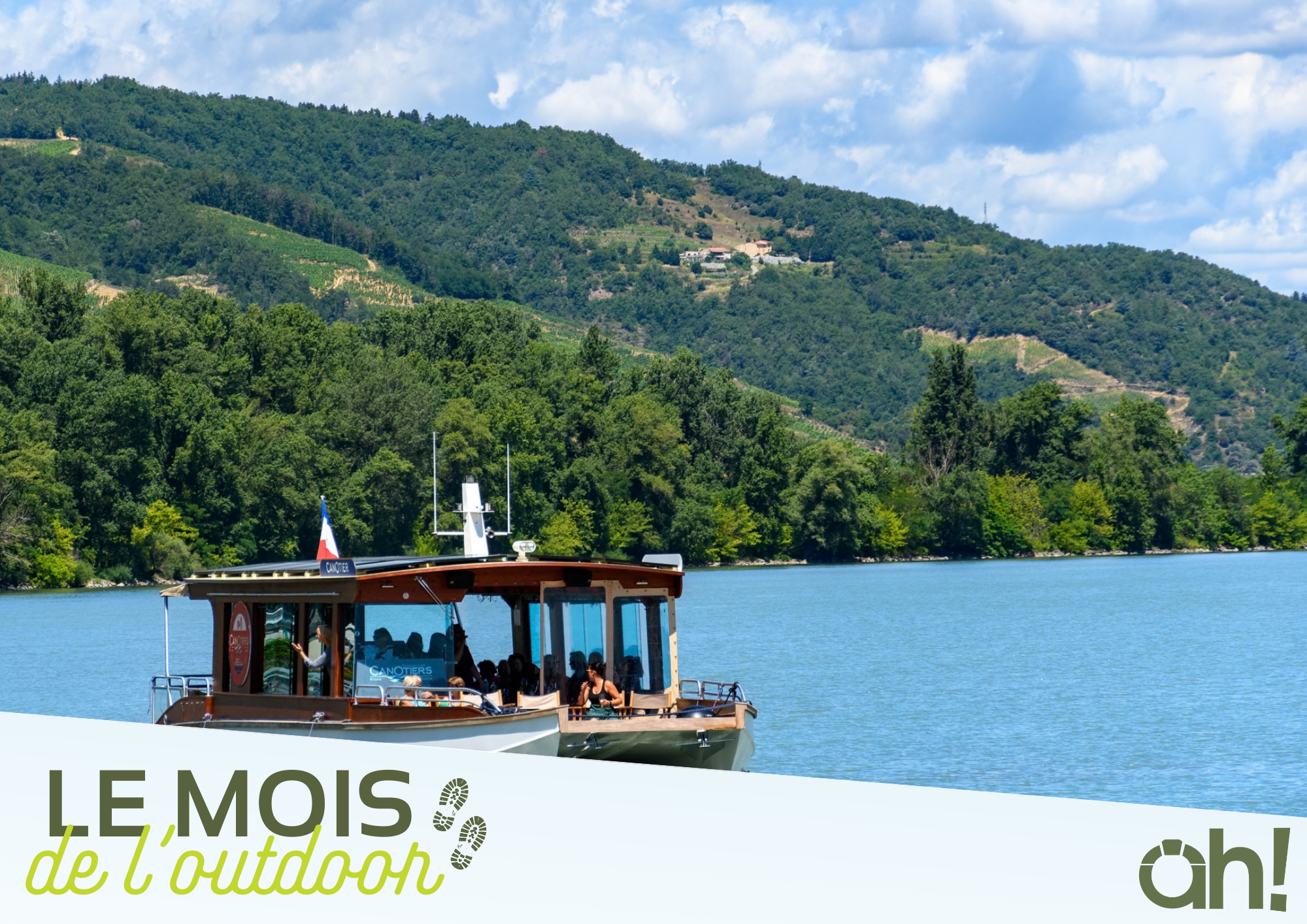 Croisière des trois Châteaux vers Valence avec Les Canotiers_Tournon-sur-Rhône